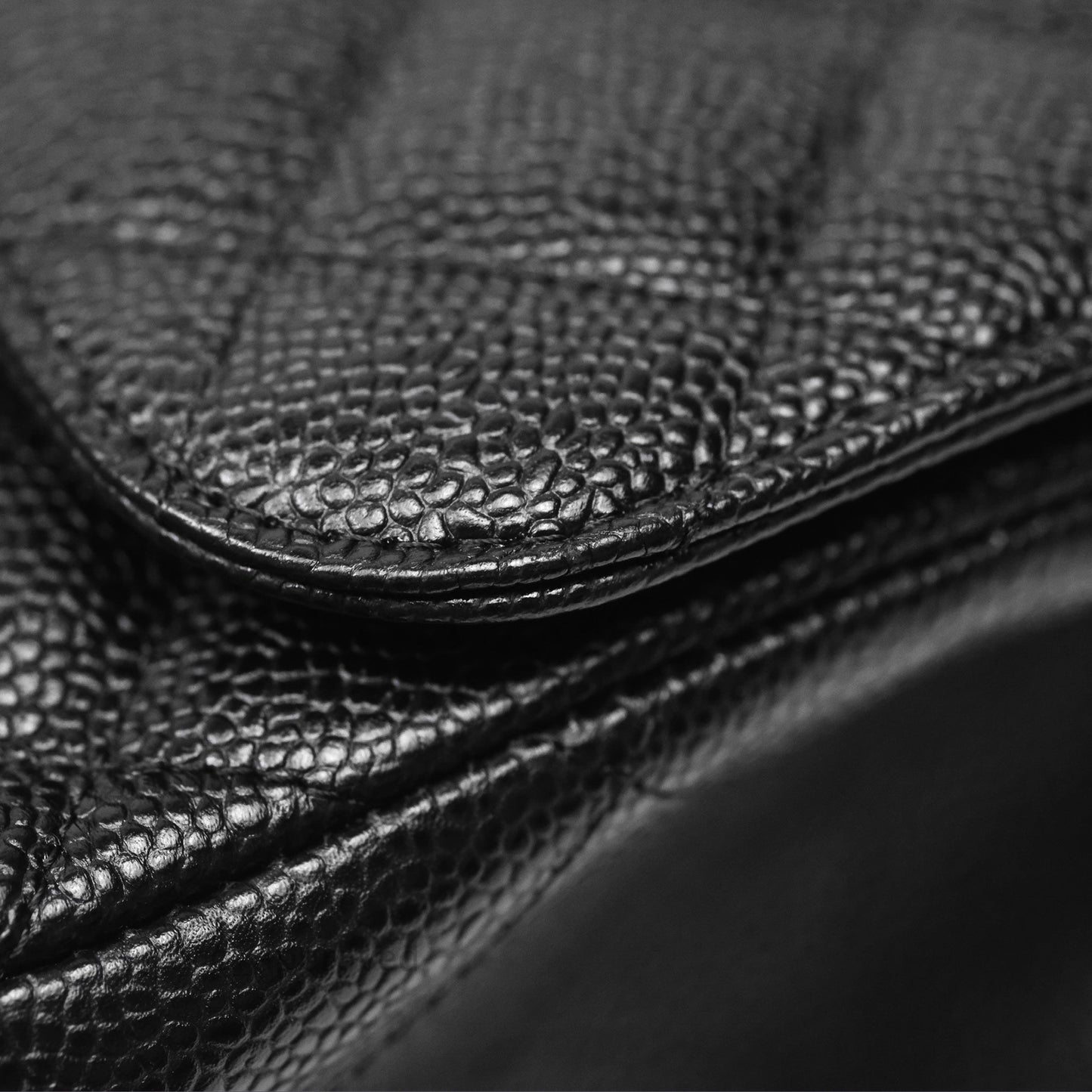 Chanel Jumbo Double Flap Black Caviar Silver Hardware⁣⁣