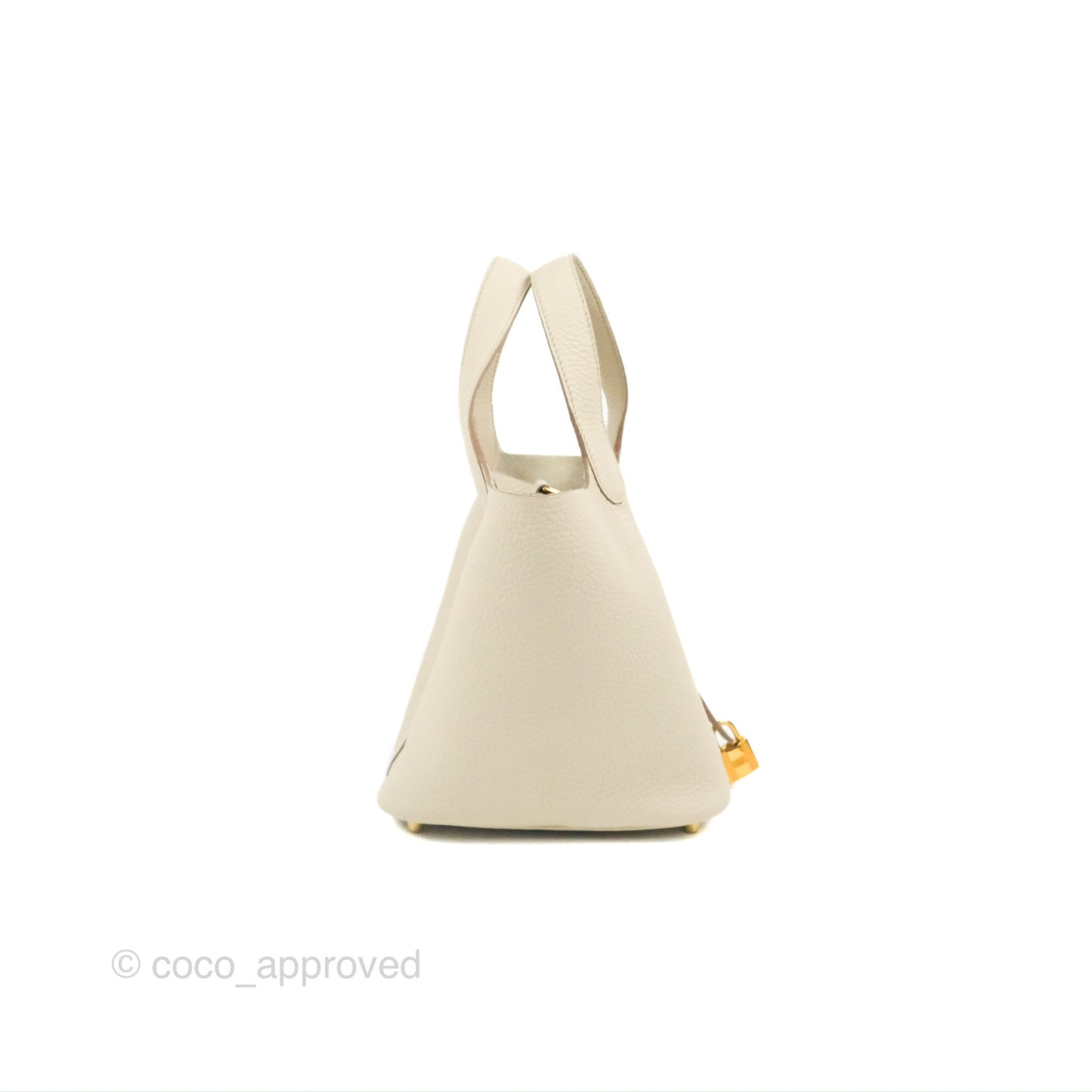 Hermès Picotin Lock 18 Beton Taurillon Clemence Gold Hardware