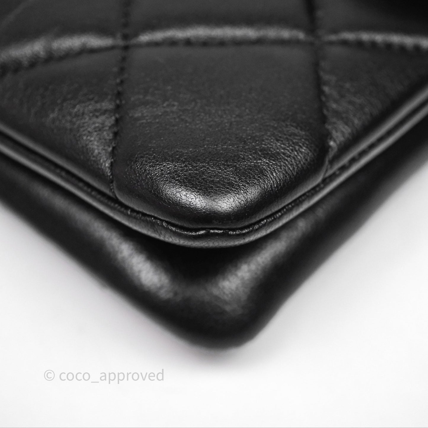 Chanel Medium Trendy CC Flap Bag Lambskin Black Aged Hardware