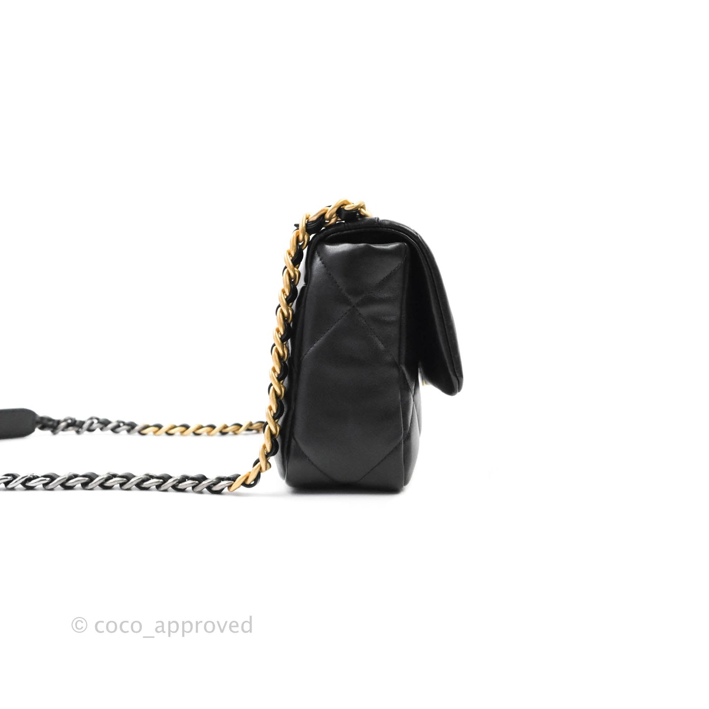 Chanel 19 Small Black Mixed Hardware