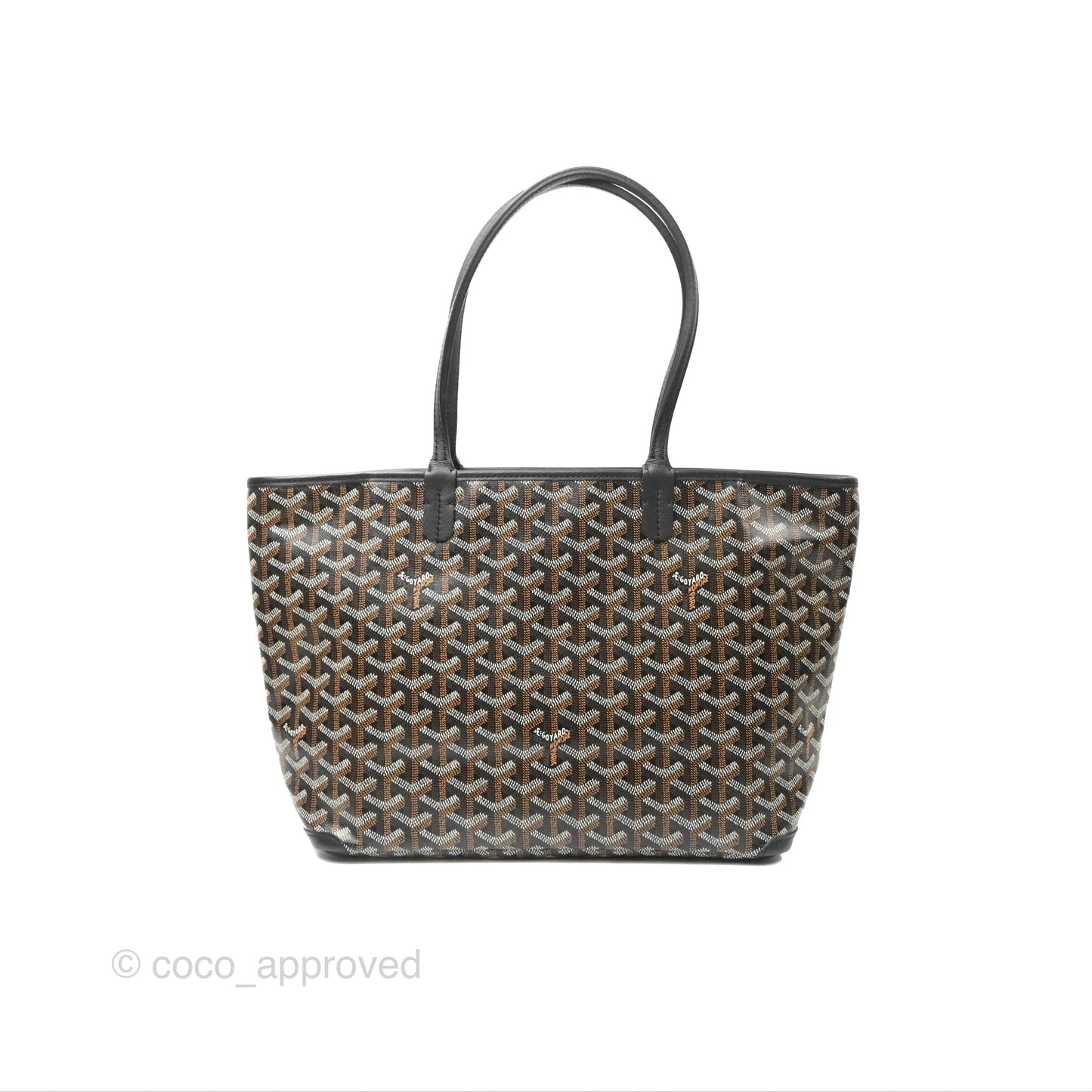 Goyard Artois Goyardine Canvas PM⁣⁣⁣⁣⁣⁣⁣⁣⁣⁣⁣⁣⁣⁣⁣⁣⁣⁣⁣⁣ Black