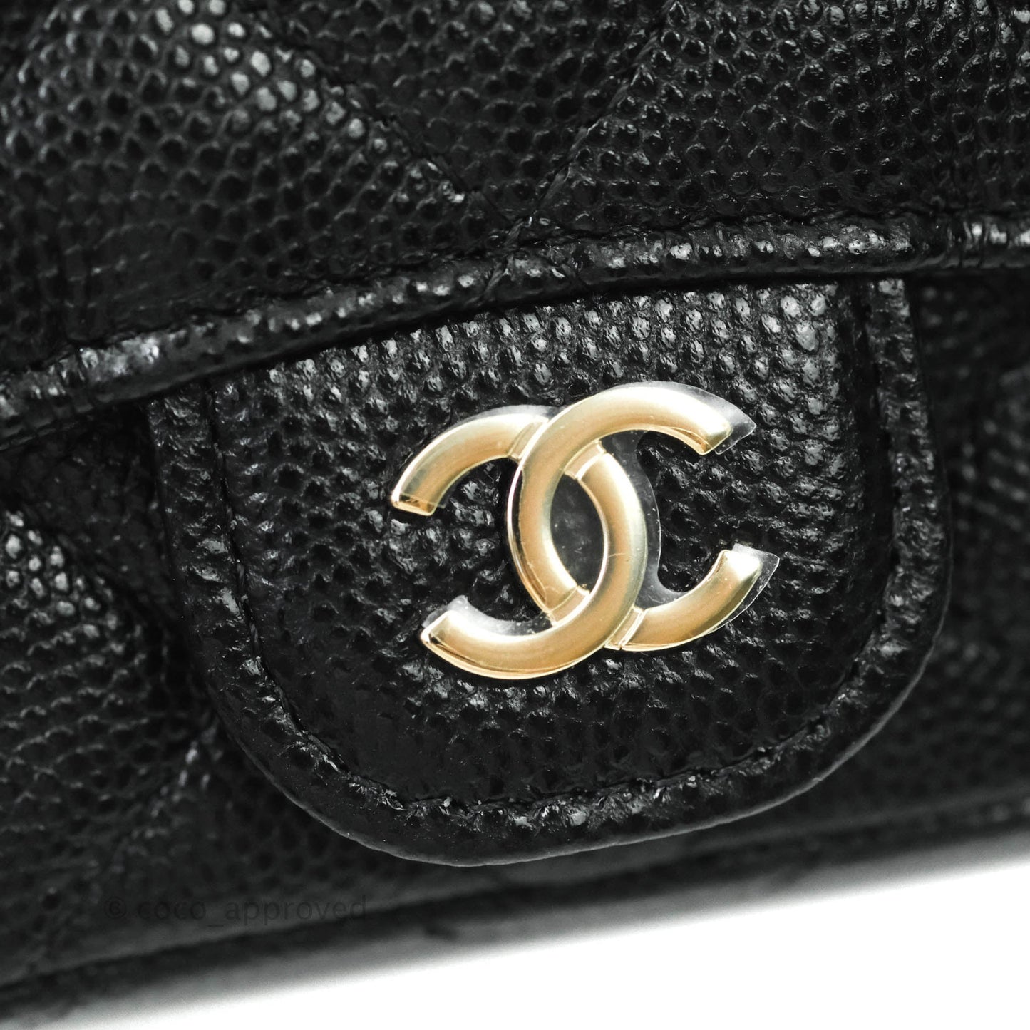 Chanel Classic Belt Bag Black Caviar Gold Hardware