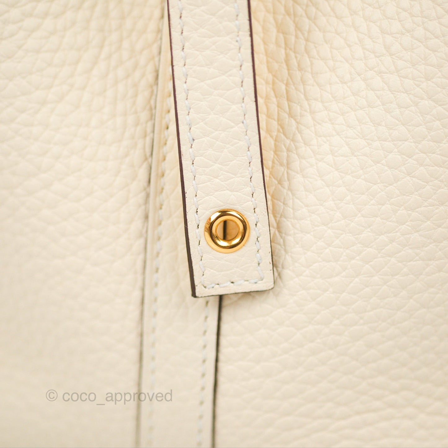 Hermès Picotin Lock 18 Nata Taurillon Clemence Gold Hardware