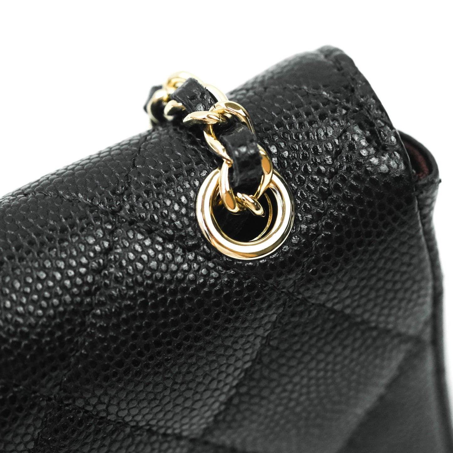Chanel Classic Belt Bag Black Caviar Gold Hardware