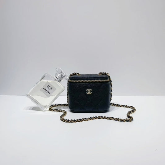 No.3980-Chanel Caviar Mini Vanity With Classic Chain (Brand New / 全新)