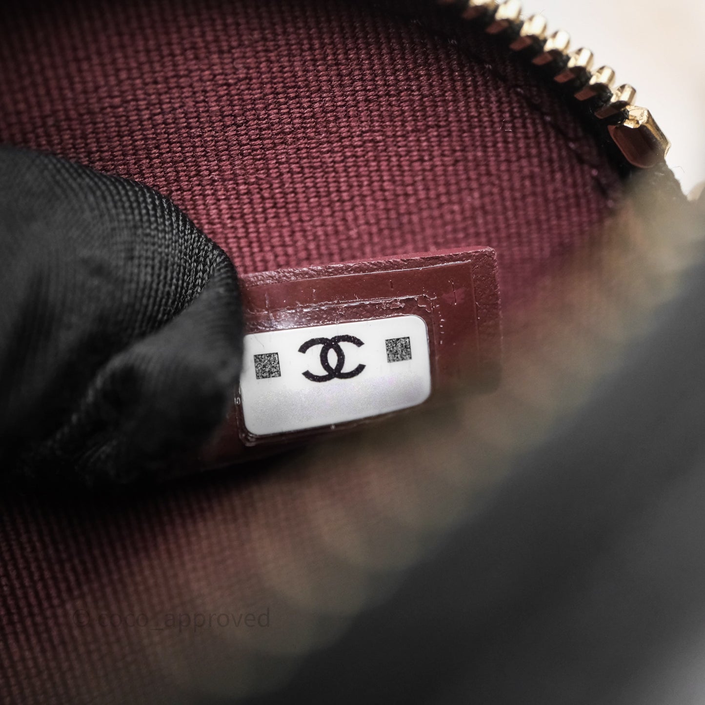 Chanel Clutch on Chain Black Caviar Gold Hardware