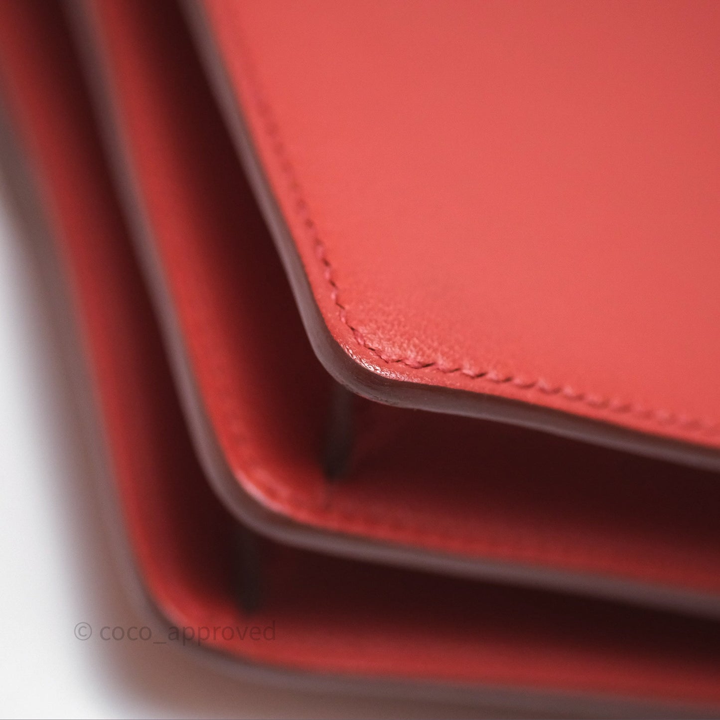 Hermès Roulis Mini Brique 36 / Caramel 28 Evercolor Palladium Hardware
