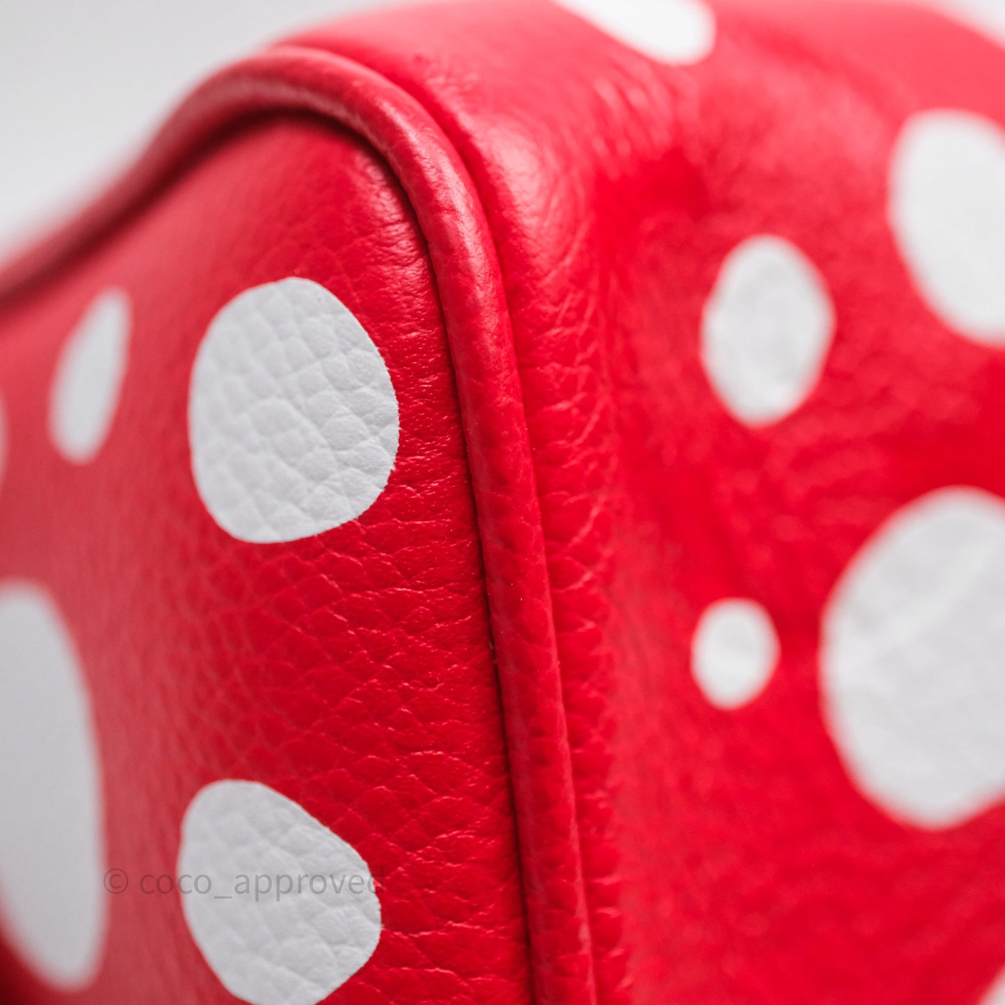 Louis Vuitton x Yayoi Kusama Speedy Bandoulière 20 Red