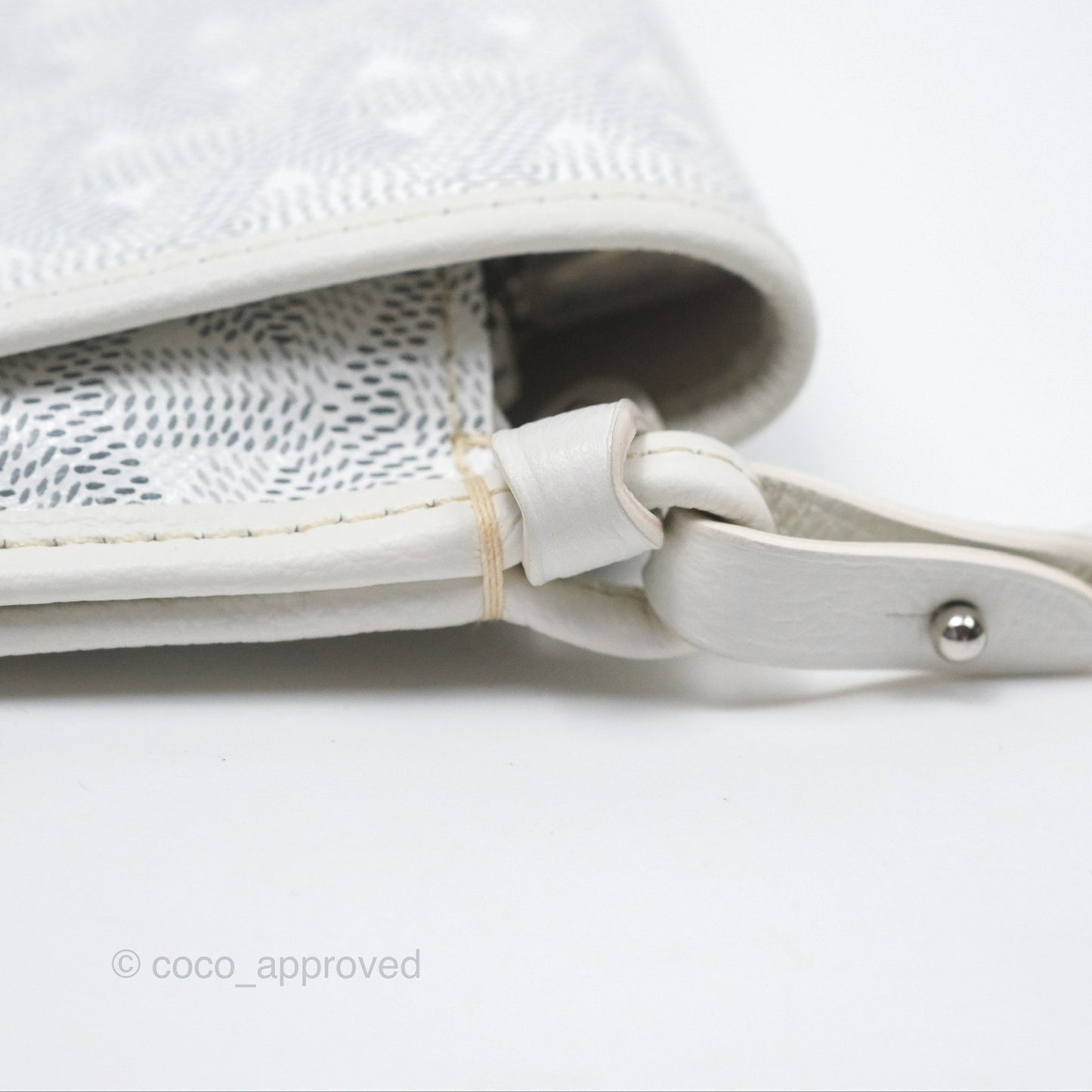 Goyard Plumet Pocket Wallet White