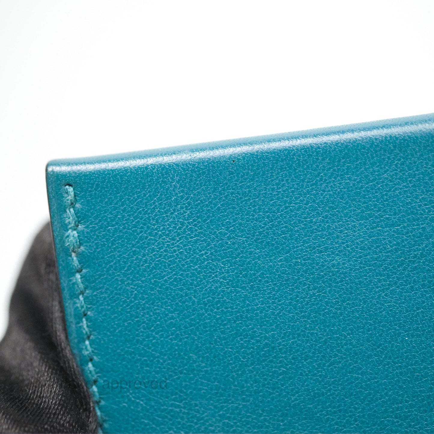 Hermès 24/24 21 Mini Vert Bosphore Evercolor Swift Palladium Hardware