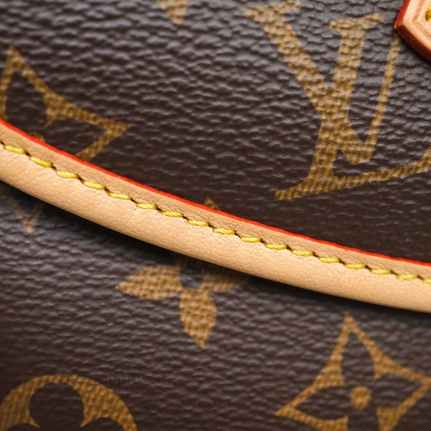 Louis Vuitton Saumur BB Monogram Bag Gold Hardware