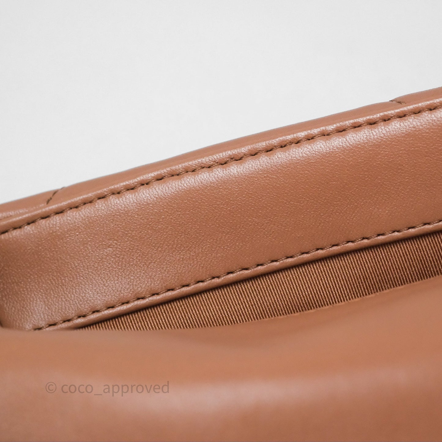 Chanel 19 Small Caramel Mixed Hardware