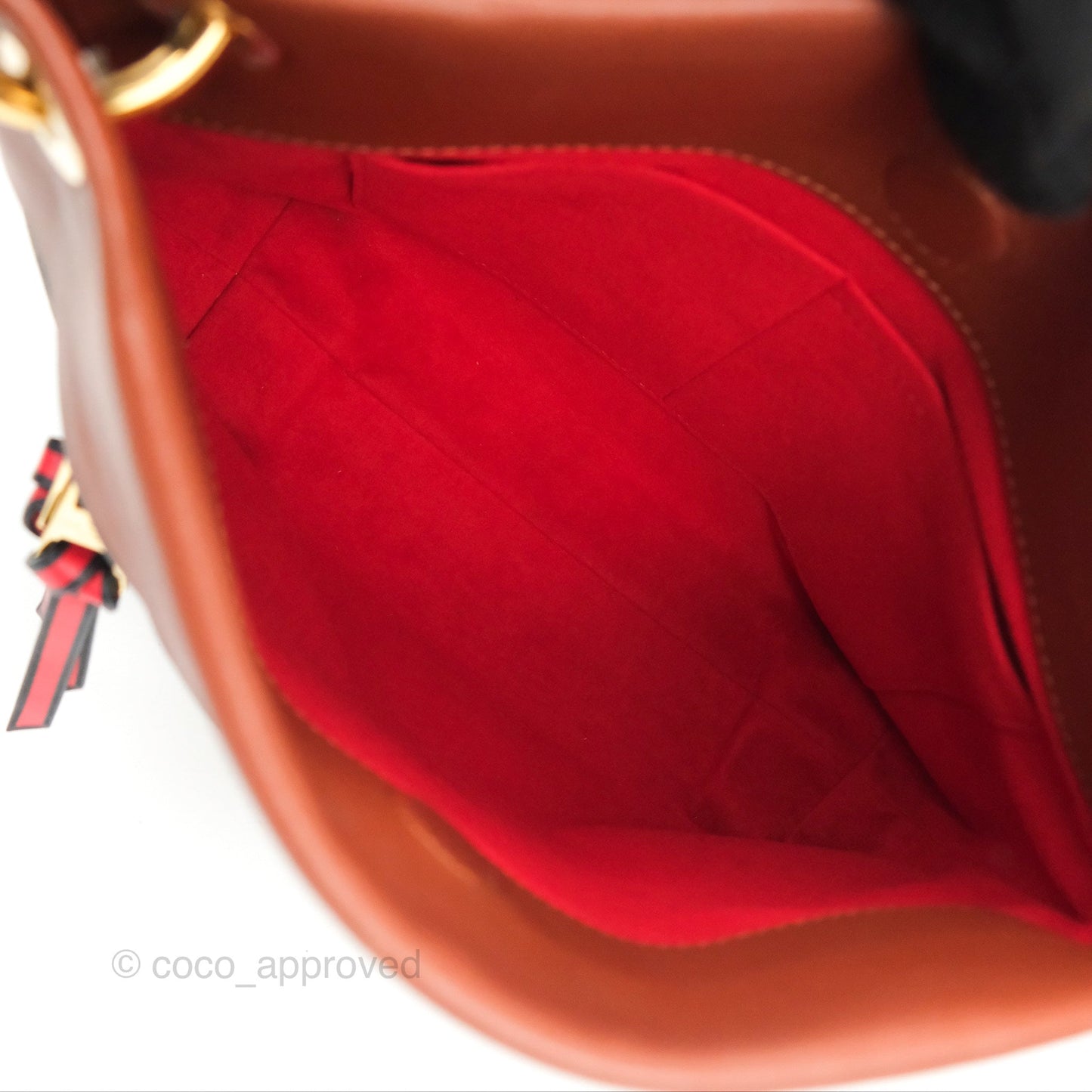 Louis Vuitton Tuileries Besace Bag Brown/Red Monogram