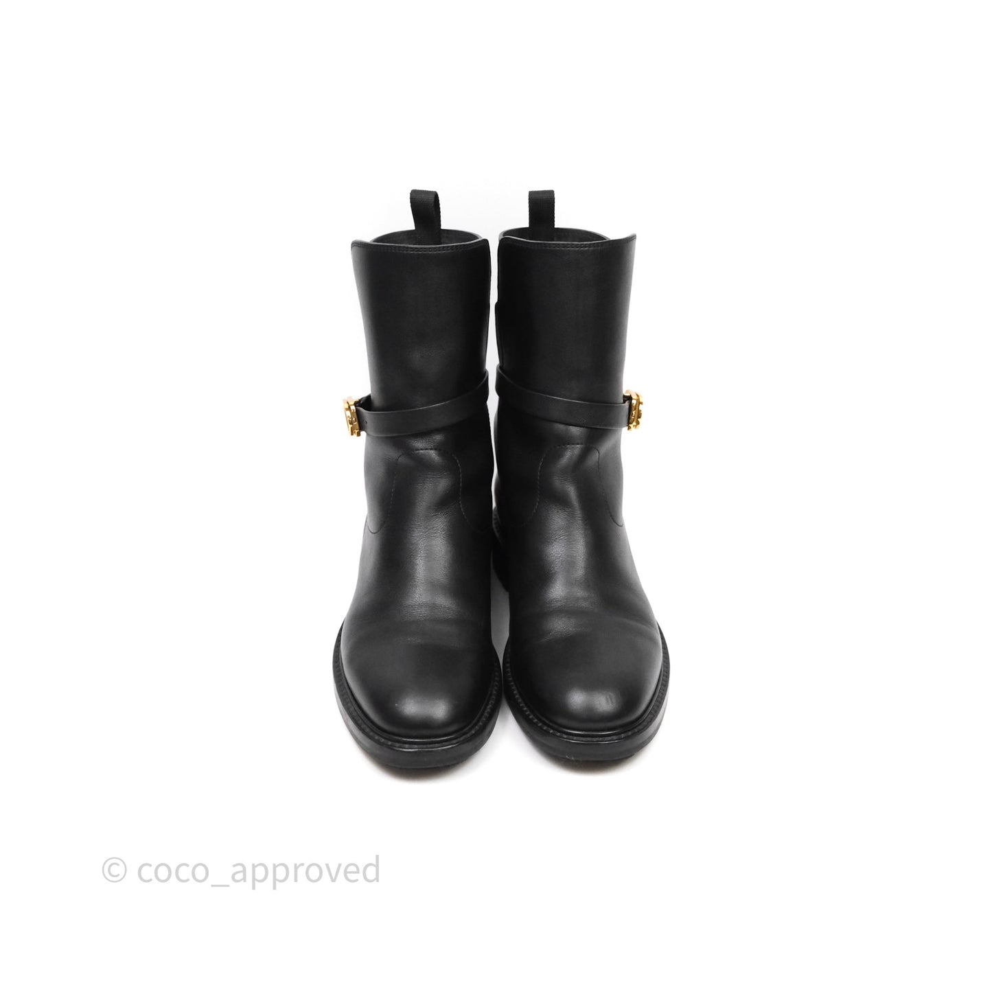 Christian Dior Empreinte Ankle Boot Black Calfskin