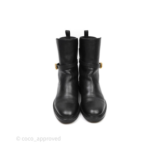 Christian Dior Empreinte Ankle Boot Black Calfskin