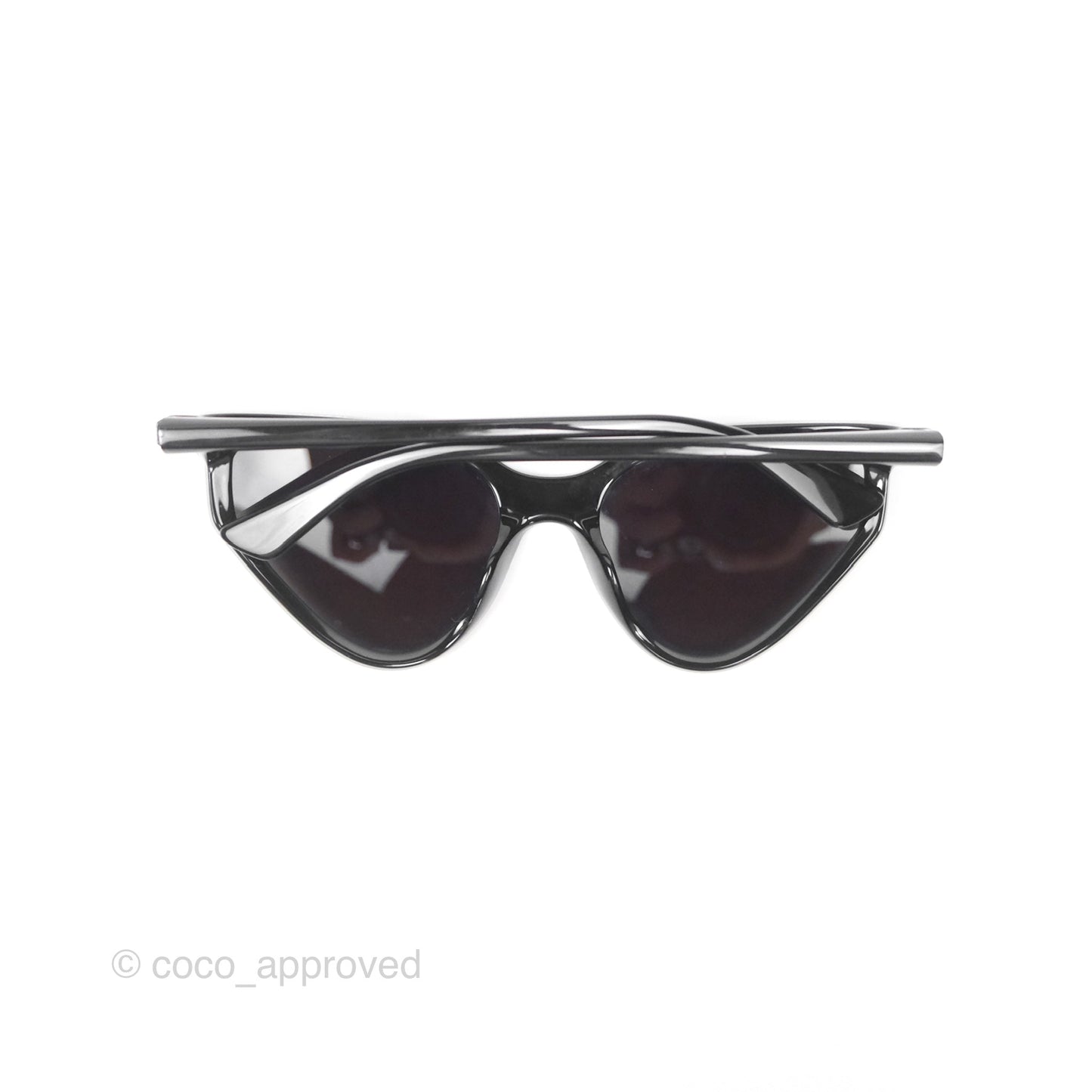 Balenciaga Rim Cat-eye Sunglasses Black