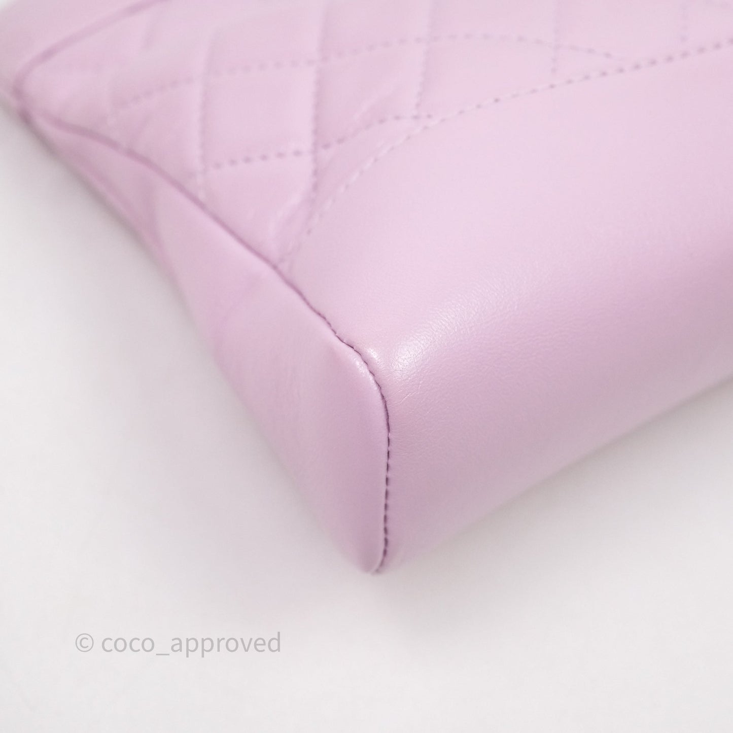 Chanel 31 Mini Lilac Shiny Lambskin Gold Hardware