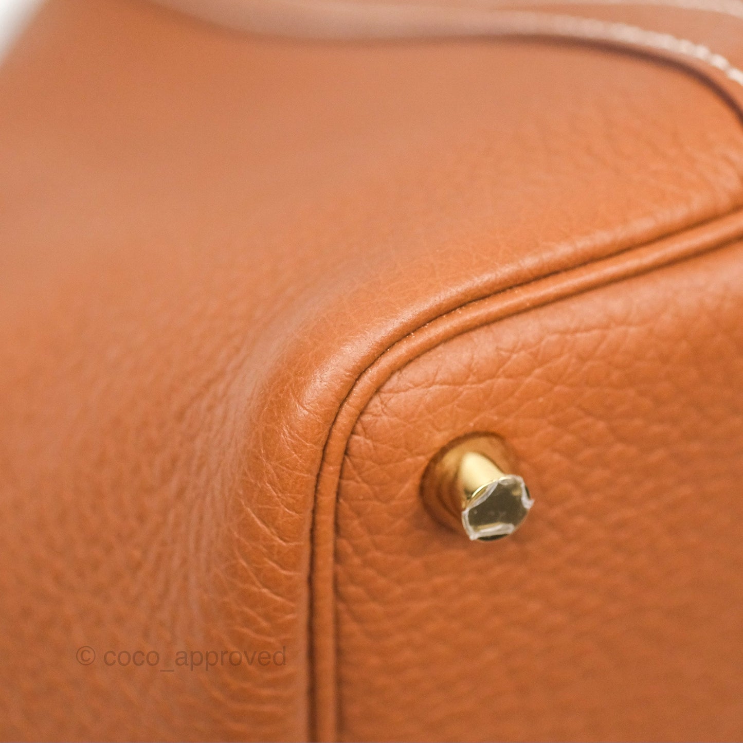 Hermès Picotin Lock 18 Gold Clemence Gold Hardware