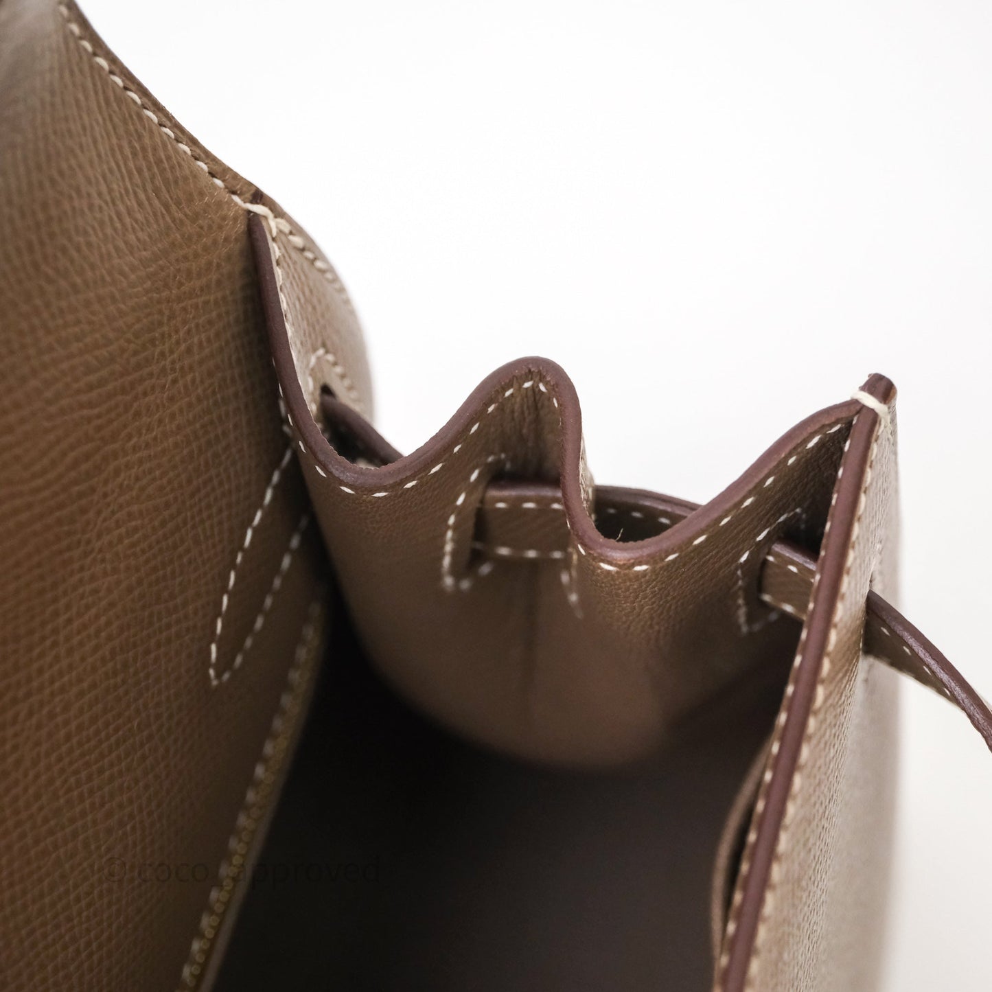 Hermès Kelly 28 Etoupe Epsom Gold Hardware