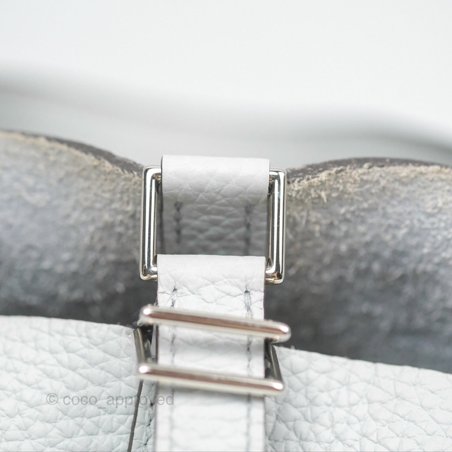 Hermès Picotin Lock 18 Bleu Pale Taurillon Clemence Palladium Hardware