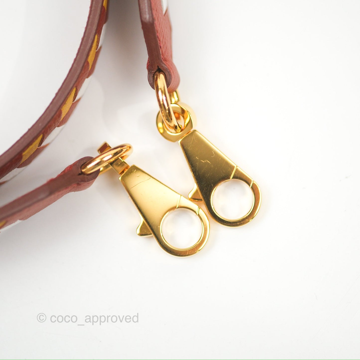 Hermès Tressage Cuir Chevron Strap 25mm Gold Hardware