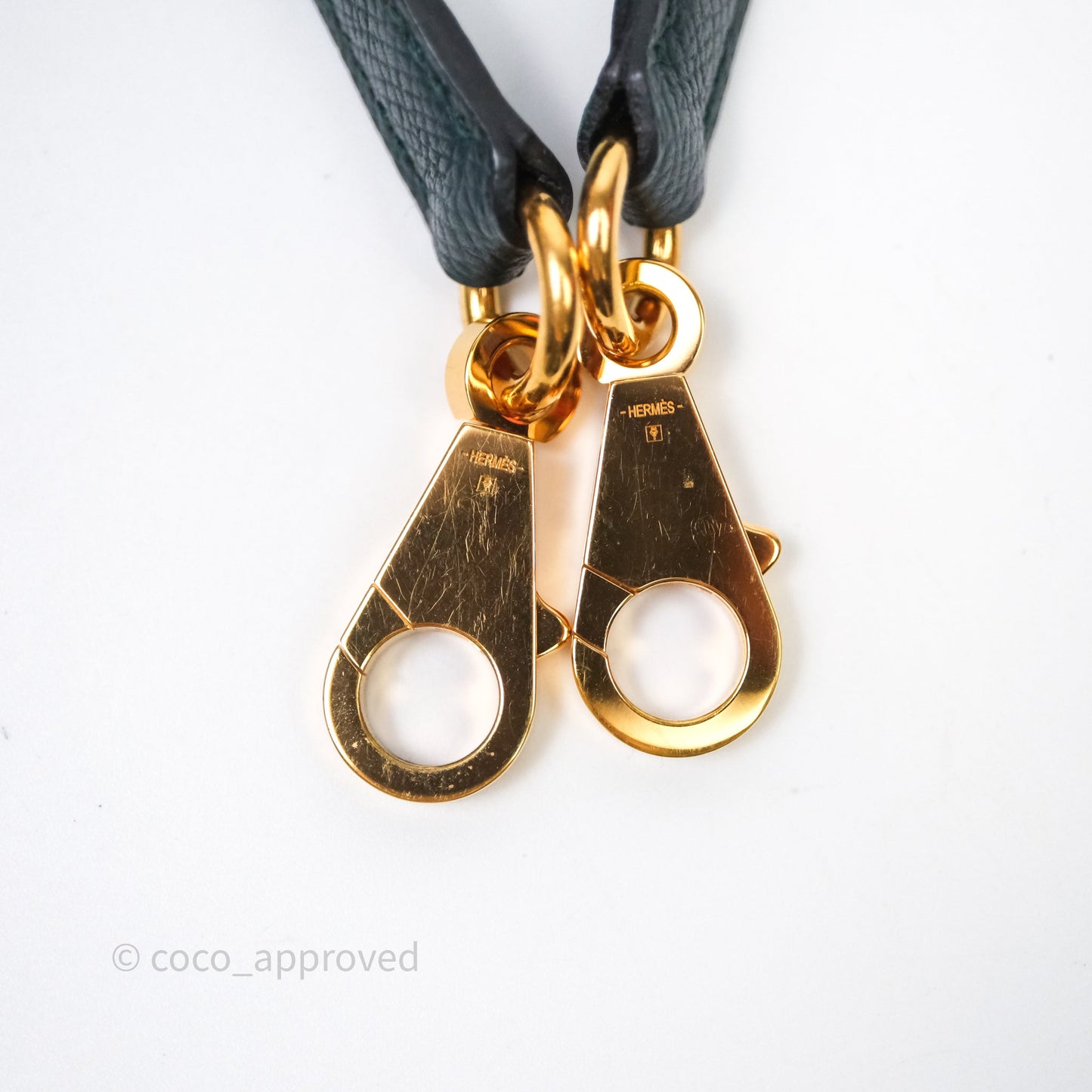 Hermès Kelly 28 6O Vert Cyprès Epsom Gold Hardware