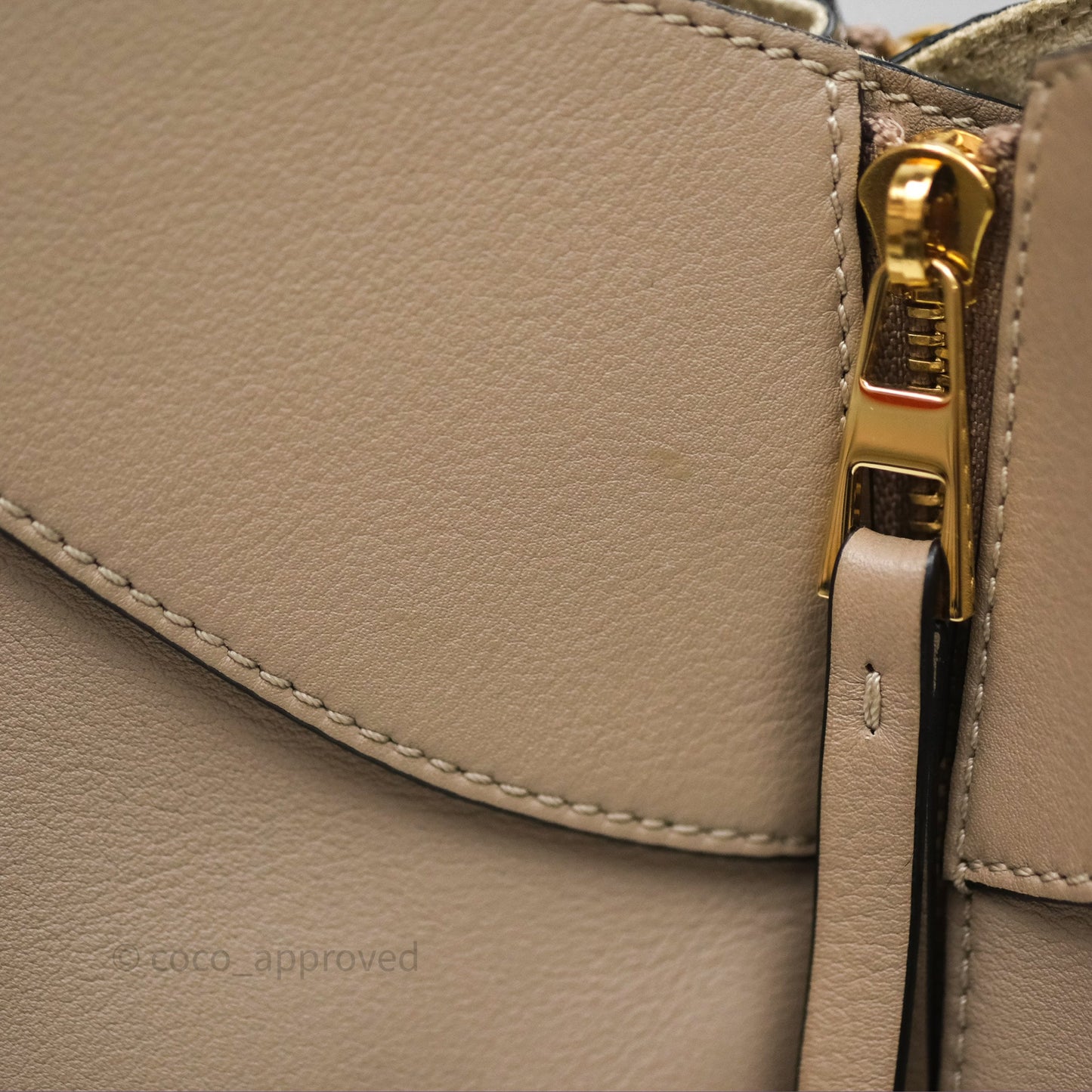 Loewe Small Hammock Shoulder Bag Calfskin Sand