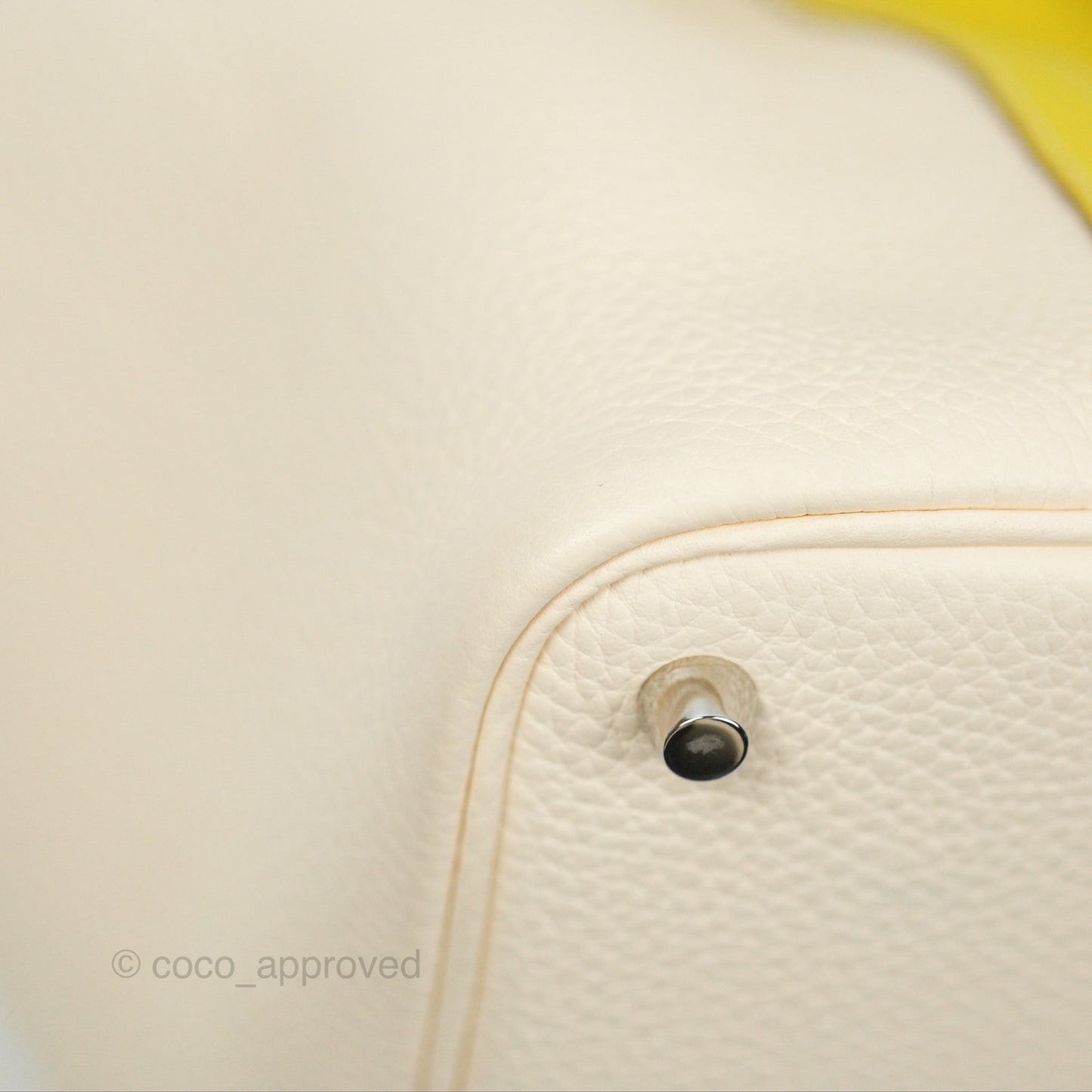 Hermes Picotin Lock 18 Lime 9R / Nata I2 Clemence Palladium Hardware