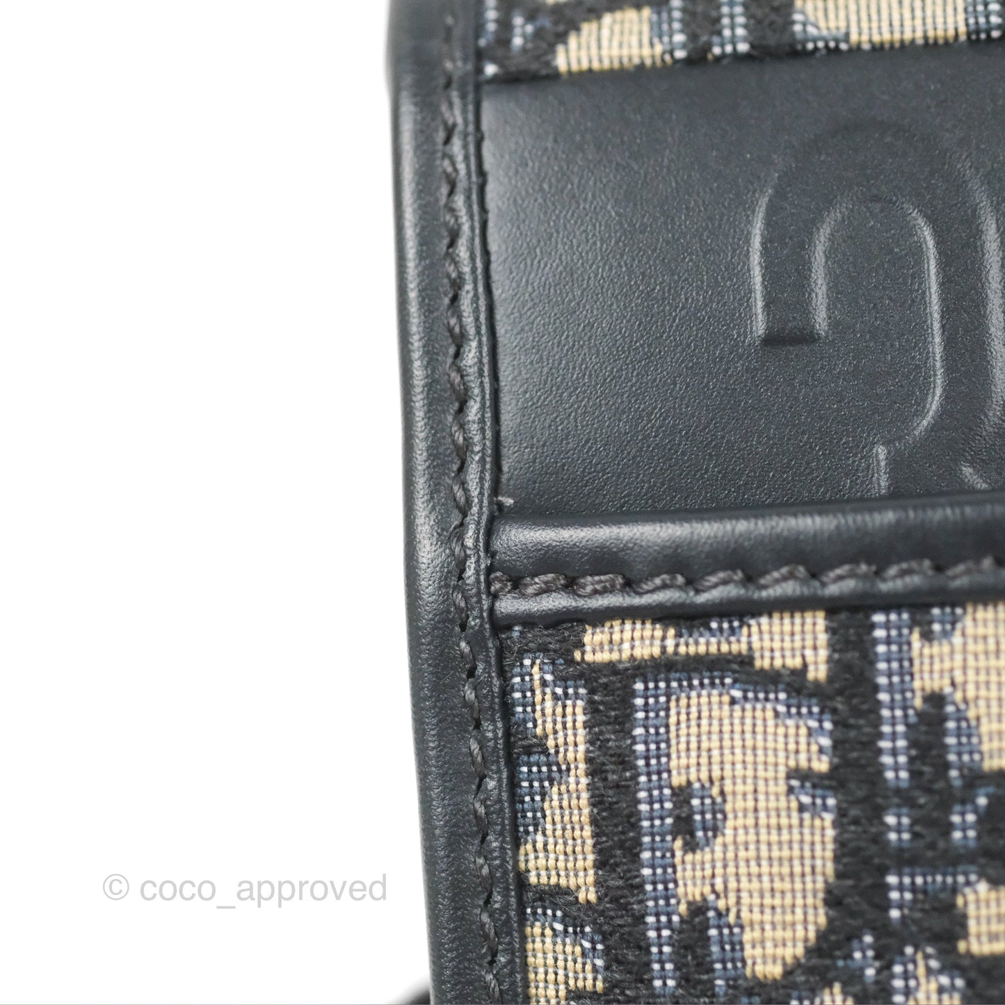Dior 30 Montaigne Bag Blue Dior Oblique Jacquard