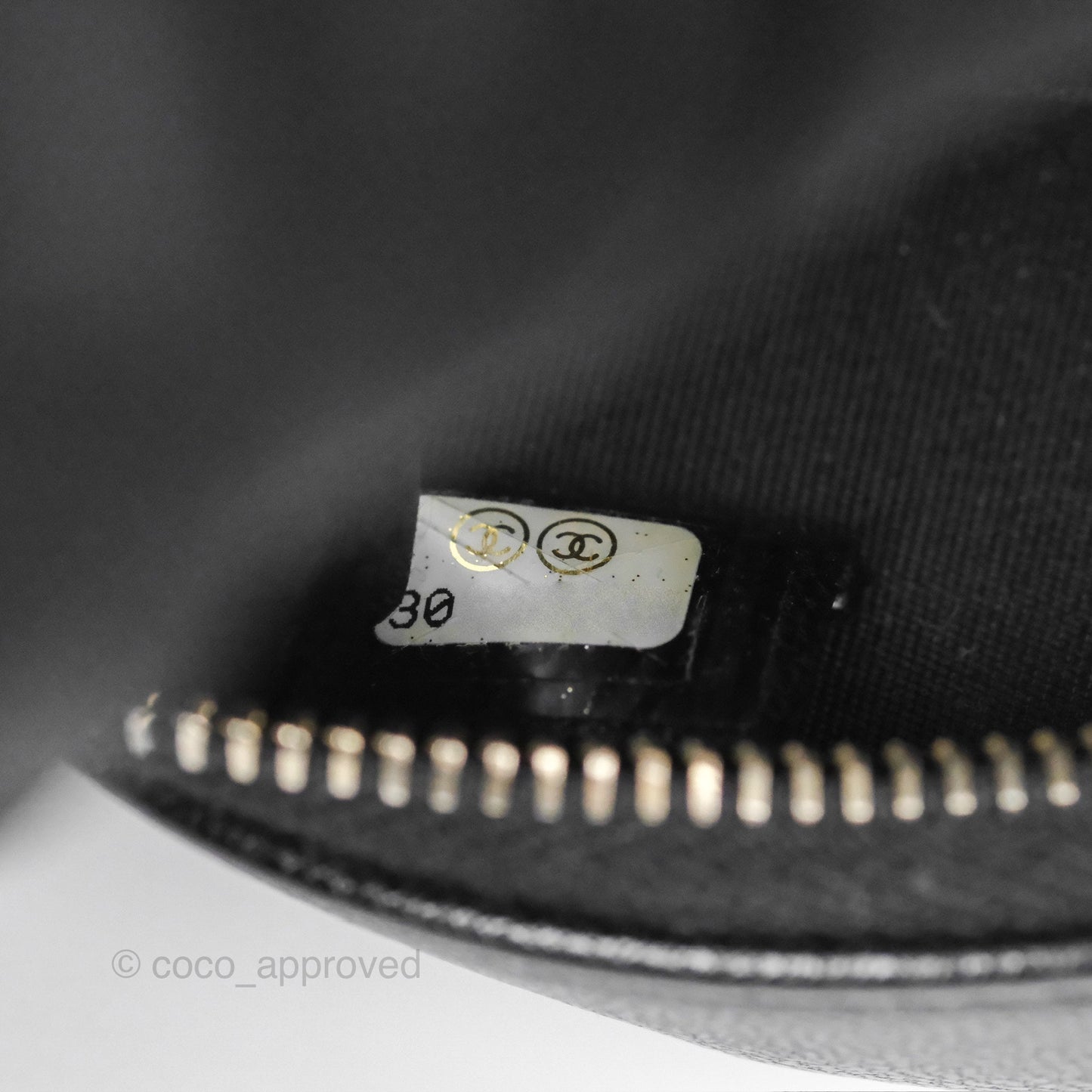 Chanel Chained Round Filigree Clutch With Chain Black Lambskin Gold Hardware