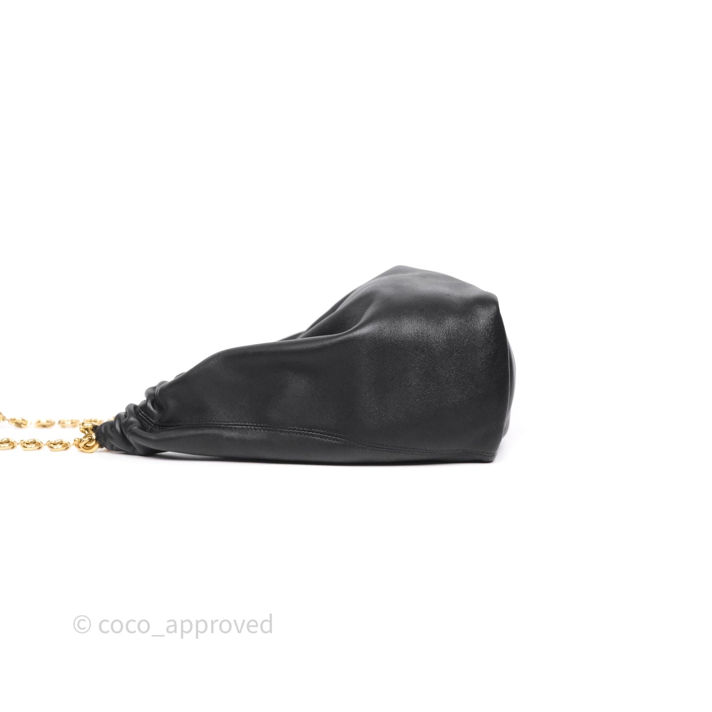 Loewe Small Squeeze Bag in Mellow Nappa Lambskin Black