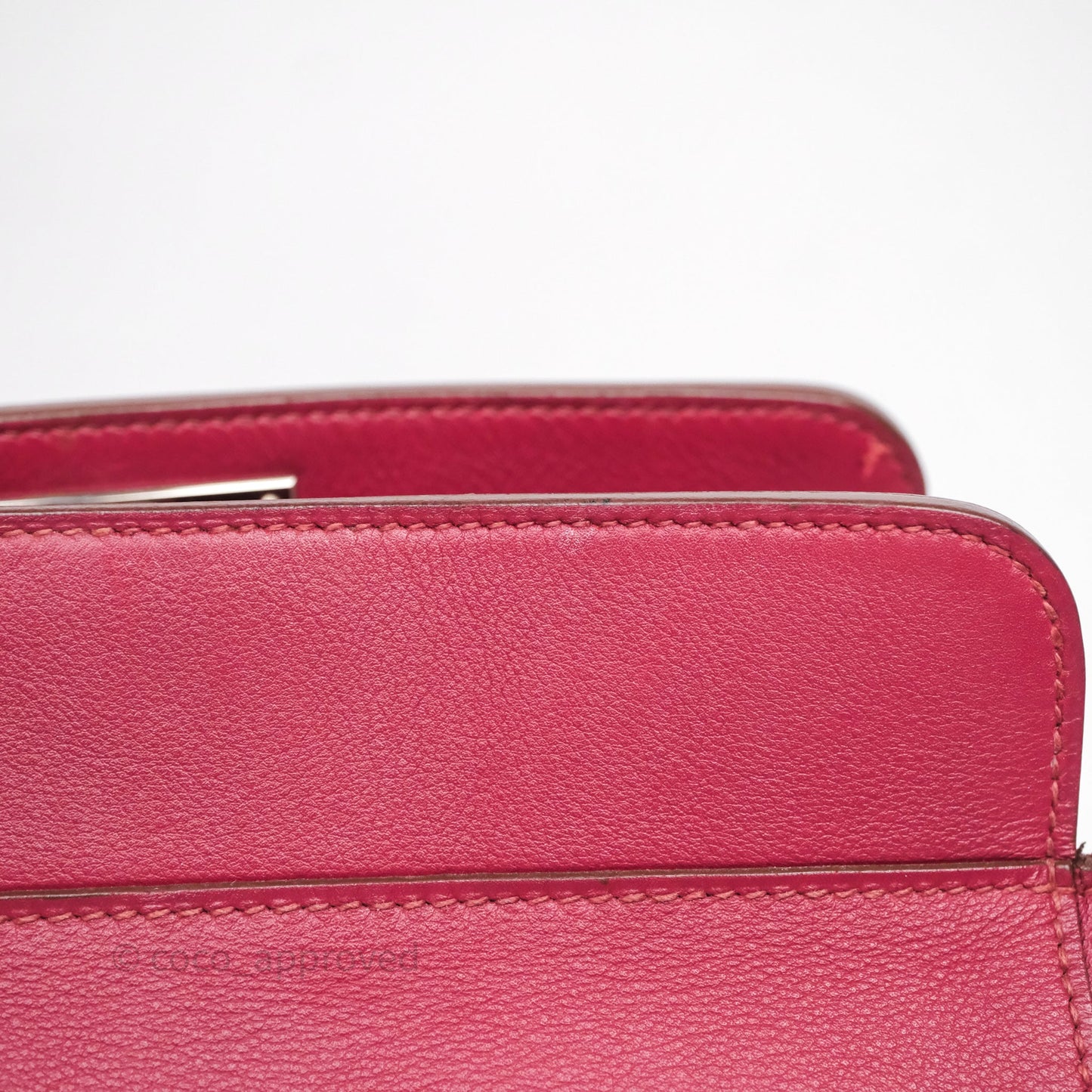 Hermès ToolBox 20 Rubis B5 Swift Palladium Hardware