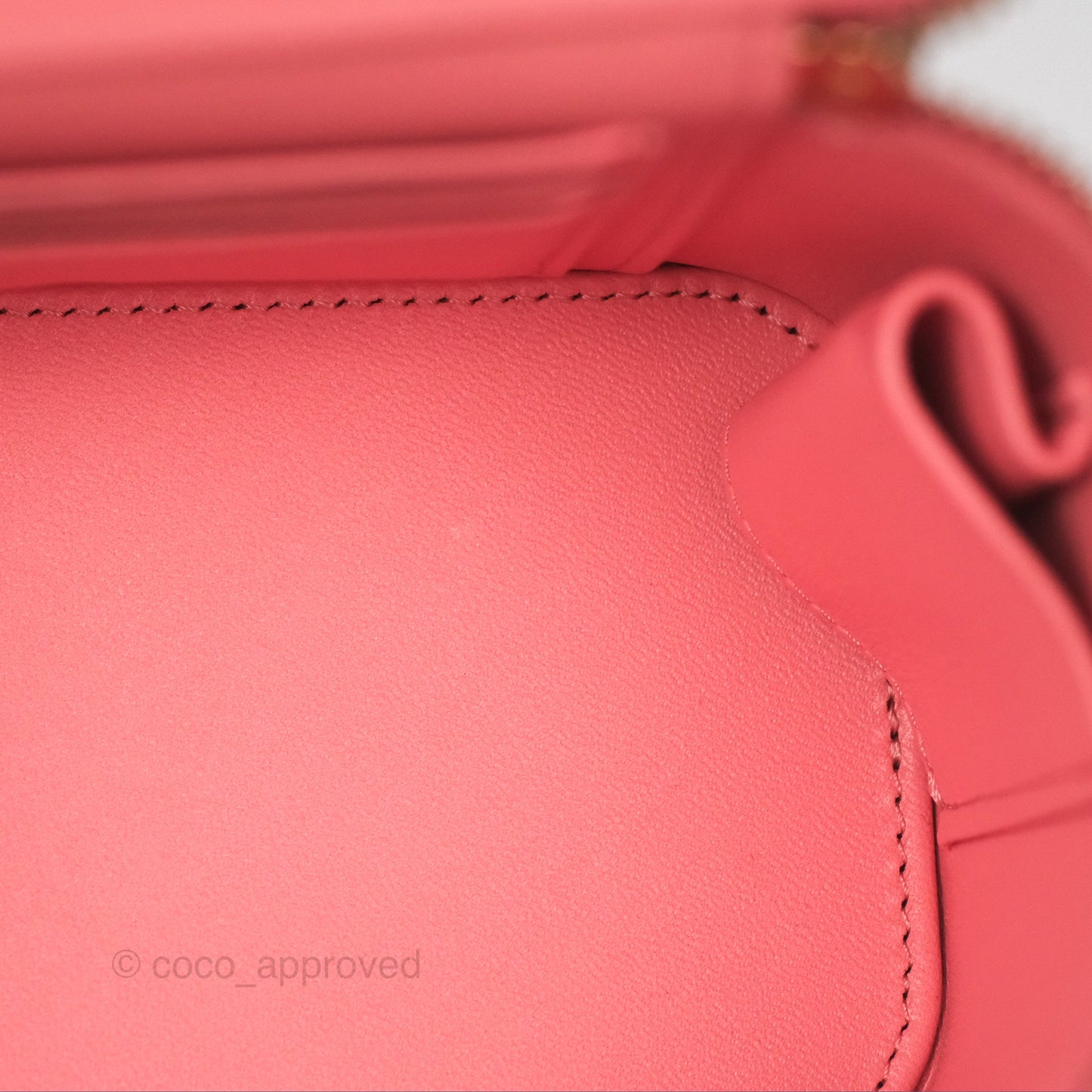 Chanel Vanity Rectangular Top Handle Pink Lambskin Gold Hardware