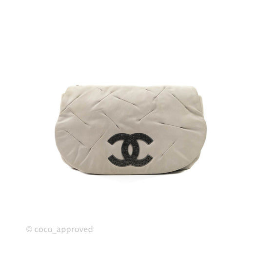 Chanel Flap Bag Iridescent Calfskin Ruthenium Hardware