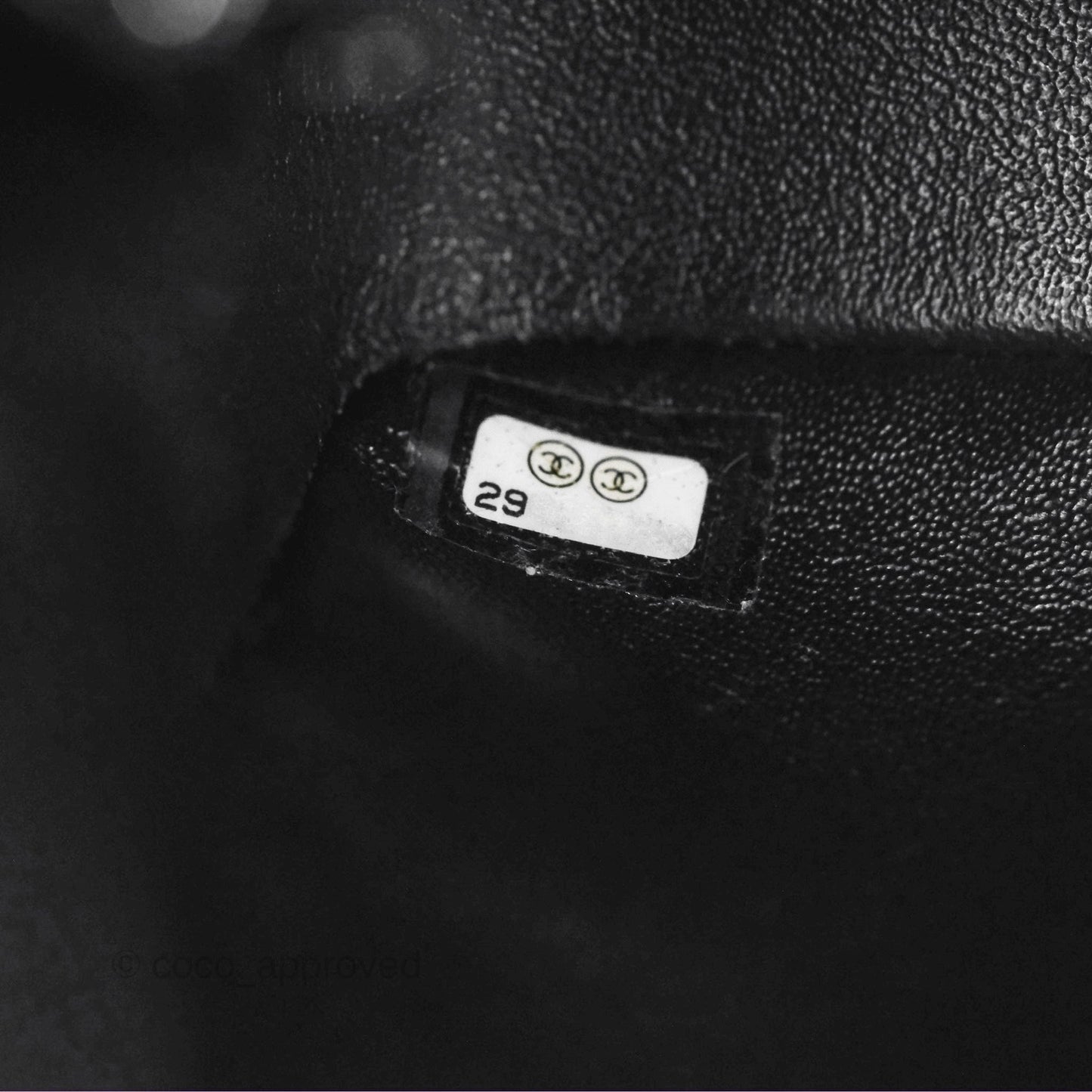 Chanel Mini Square Flap Quilted Black Lambskin Silver Hardware
