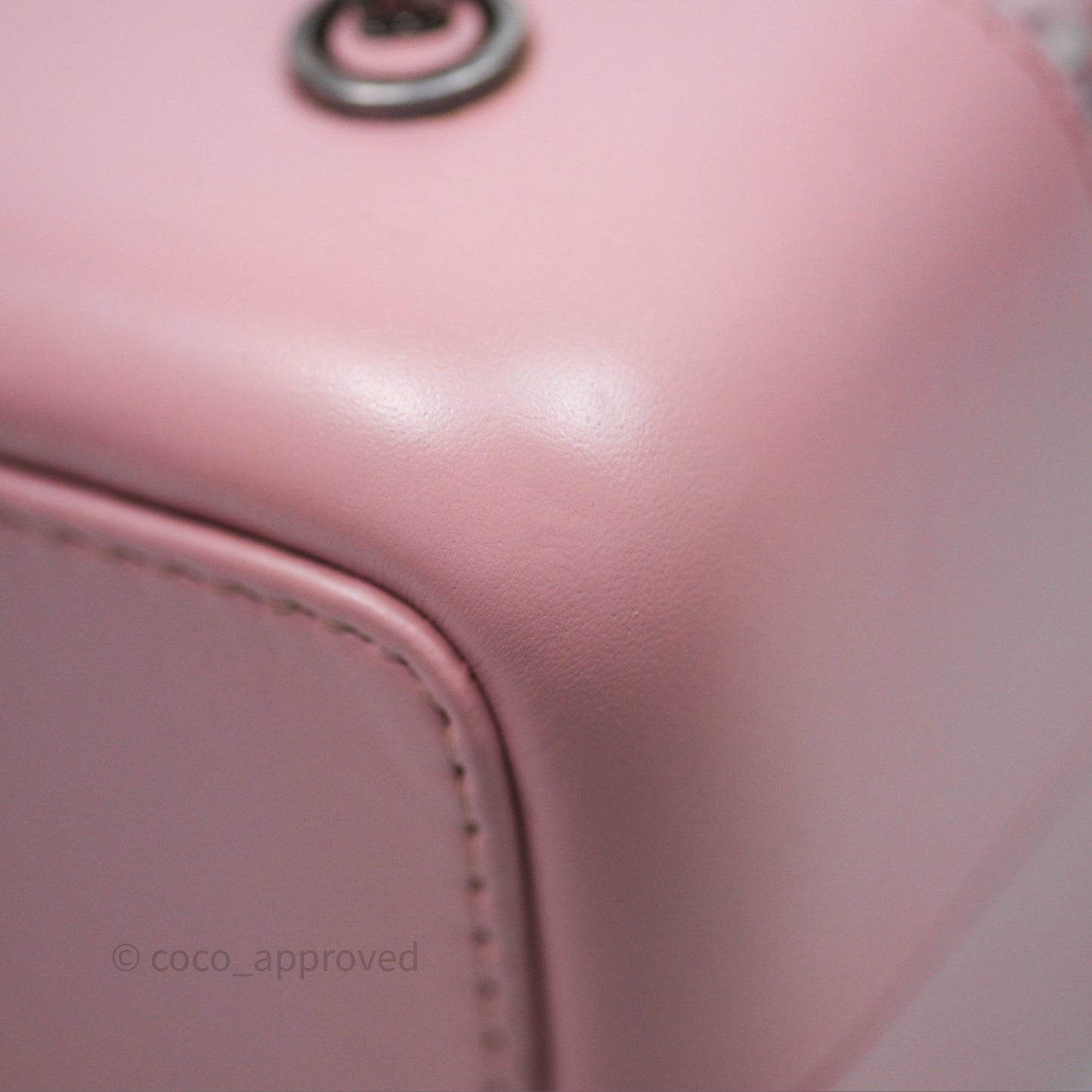 Chanel Gabrielle Small Backpack Pink Tweed Aged Calfskin