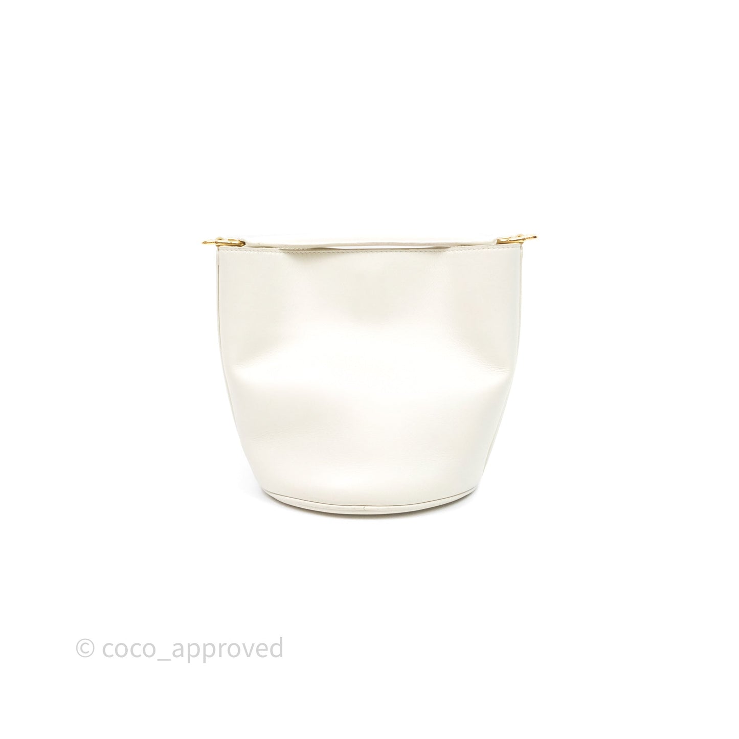 Celine Teen Bucket 16 Bag Ivory White Calfskin