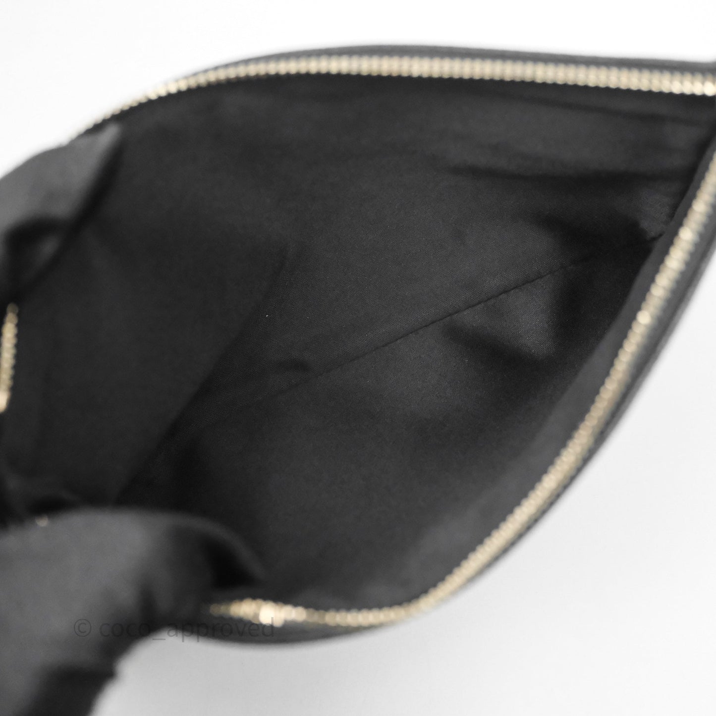 Chanel 25 Medium Black Caviar Aged Gold Hardware