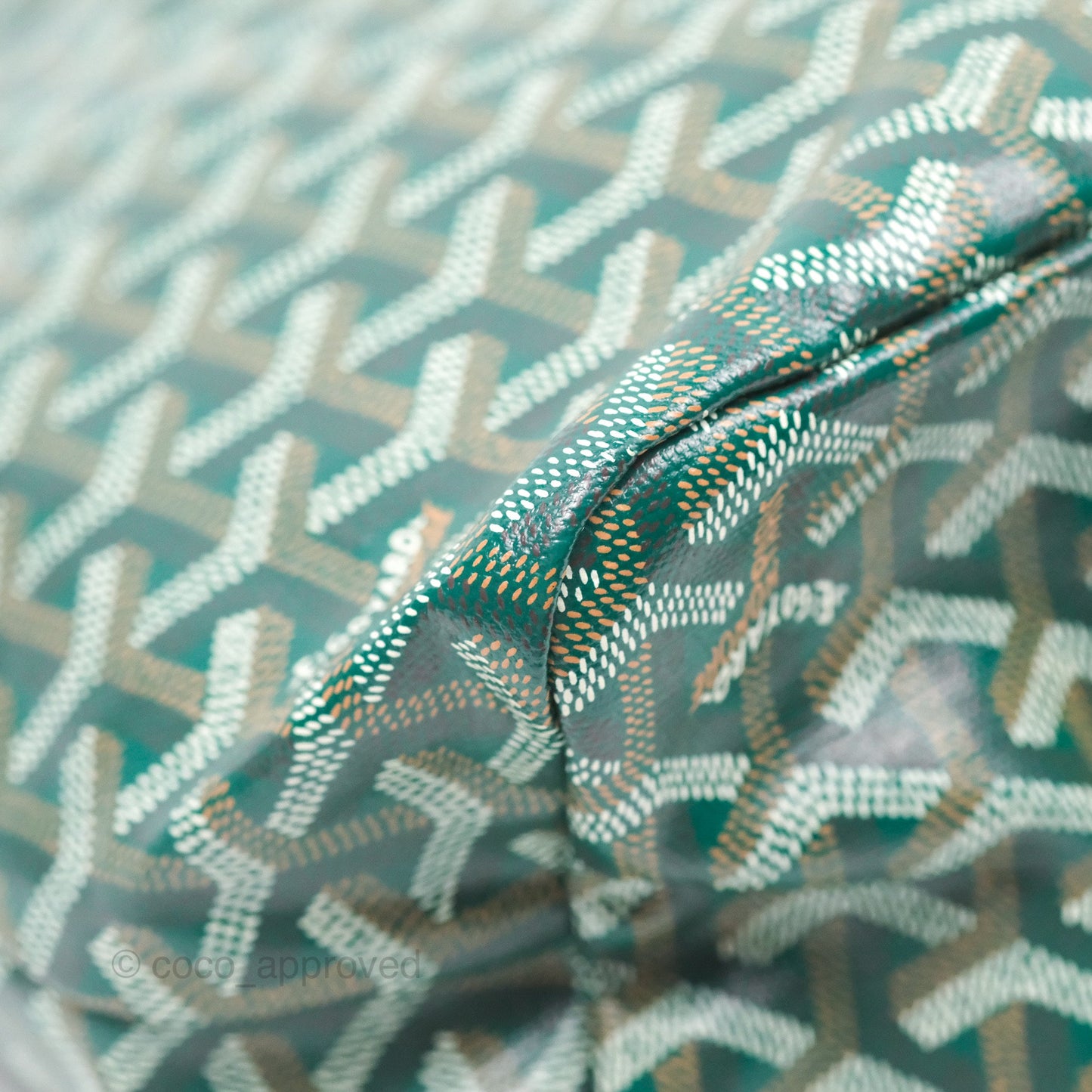 Goyard Bohème Hobo Bag Green Goyardine Canvas