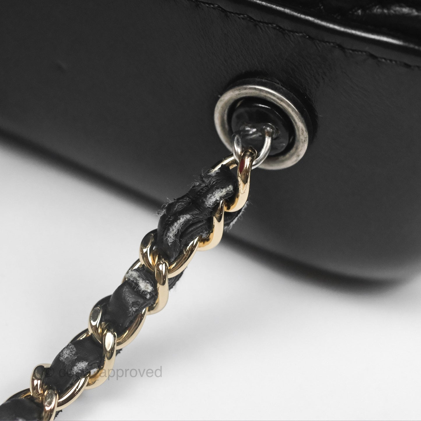 Chanel Small Gabrielle Backpack Black Aged Calfskin