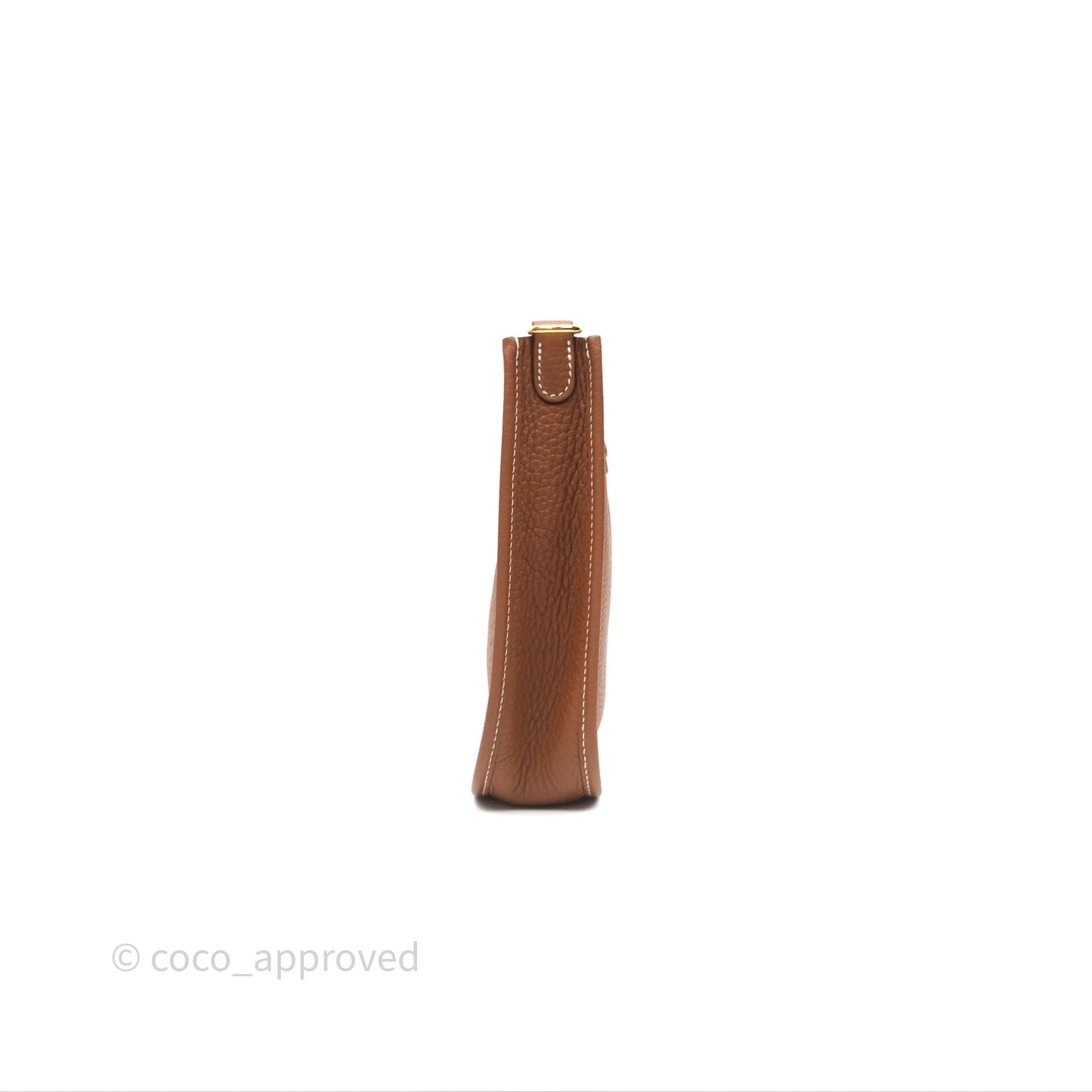 Hermès Mini Evelyne 16 Gold 37 Clemence Gold Hardware