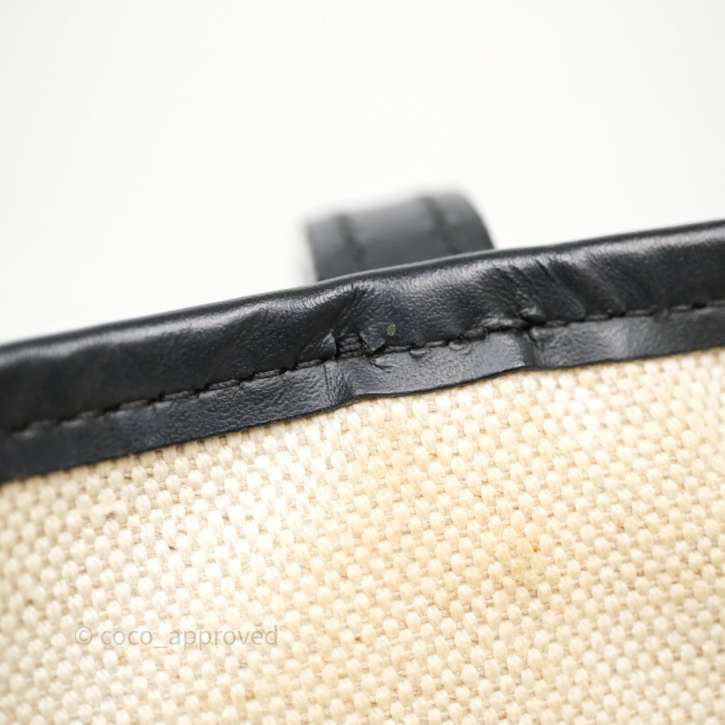 Moynat Tote Ruban PM Carbon Silver