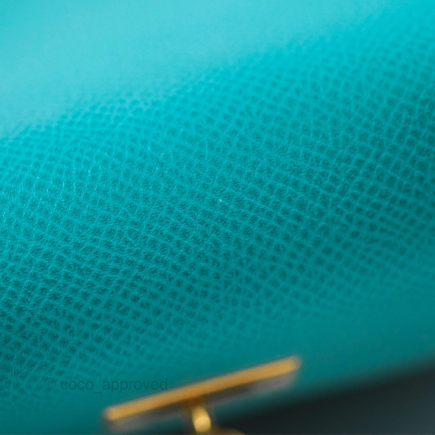 Hermès Sellier Kelly 25 Bleu Paon 7F Epsom Gold Hardware