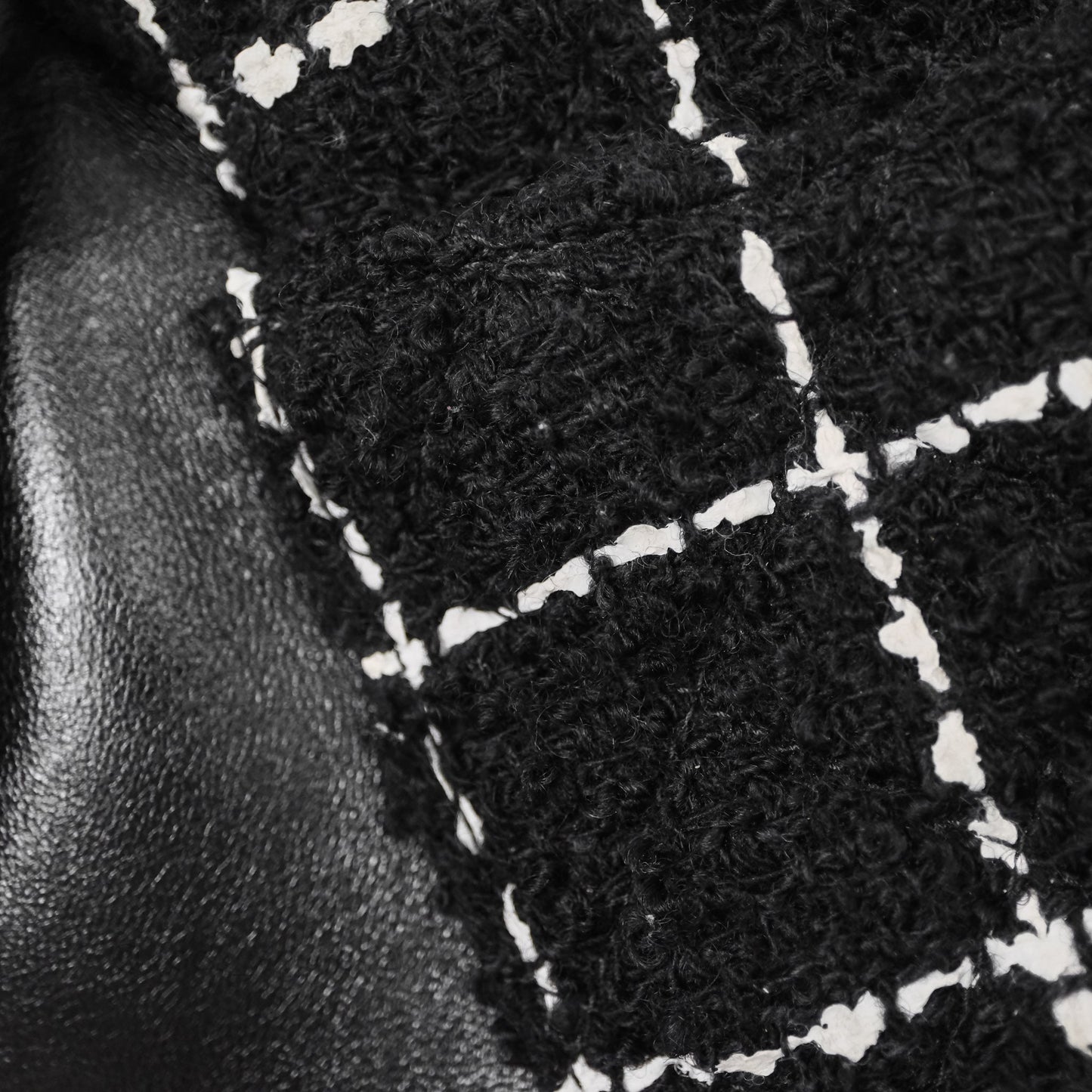 Chanel Duma Backpack Black Tweed Aged Gold Hardware