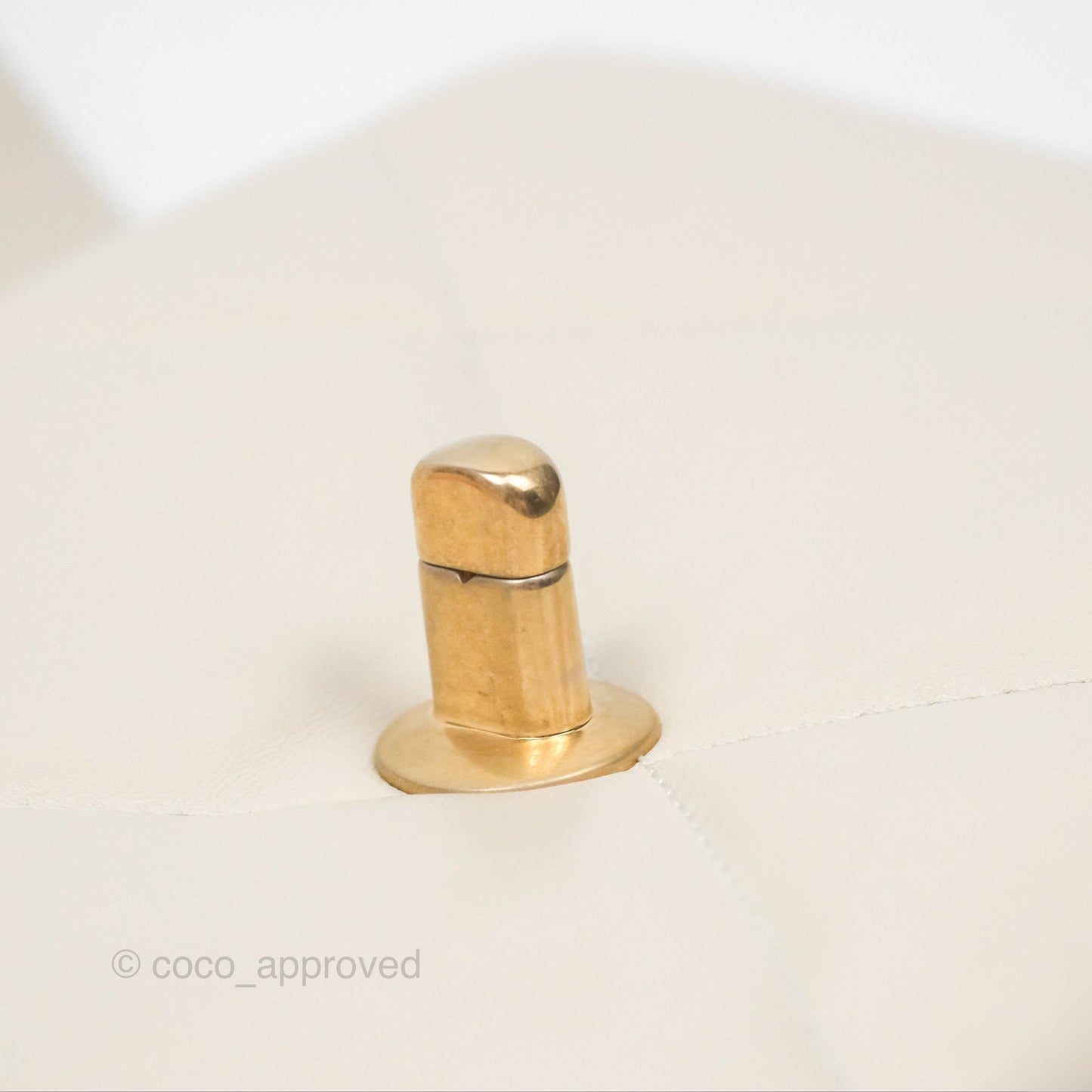 Chanel 19 Small Ivory Mixed Hardware