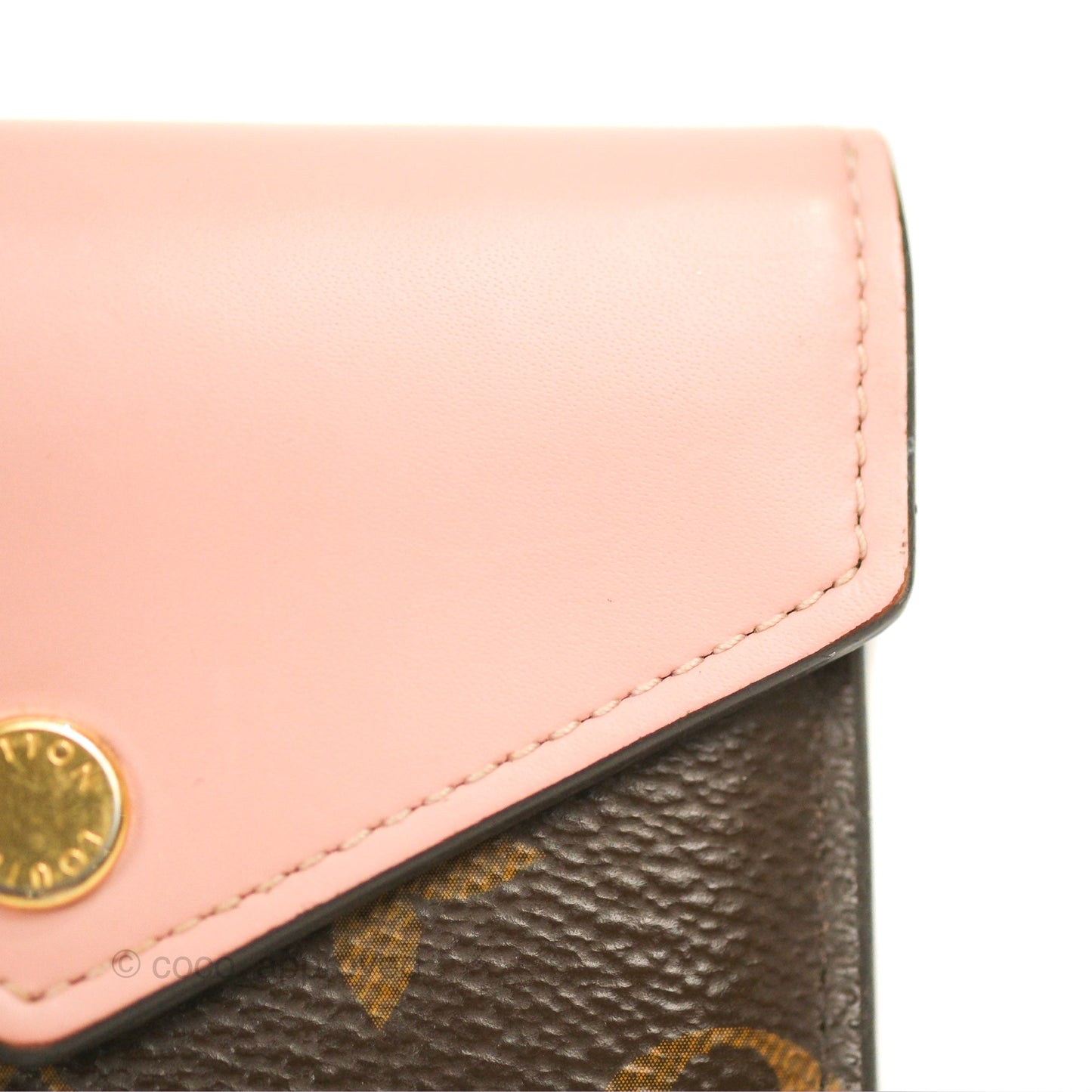 Louis Vuitton Zoé Wallet Rose Monogram Canvas
