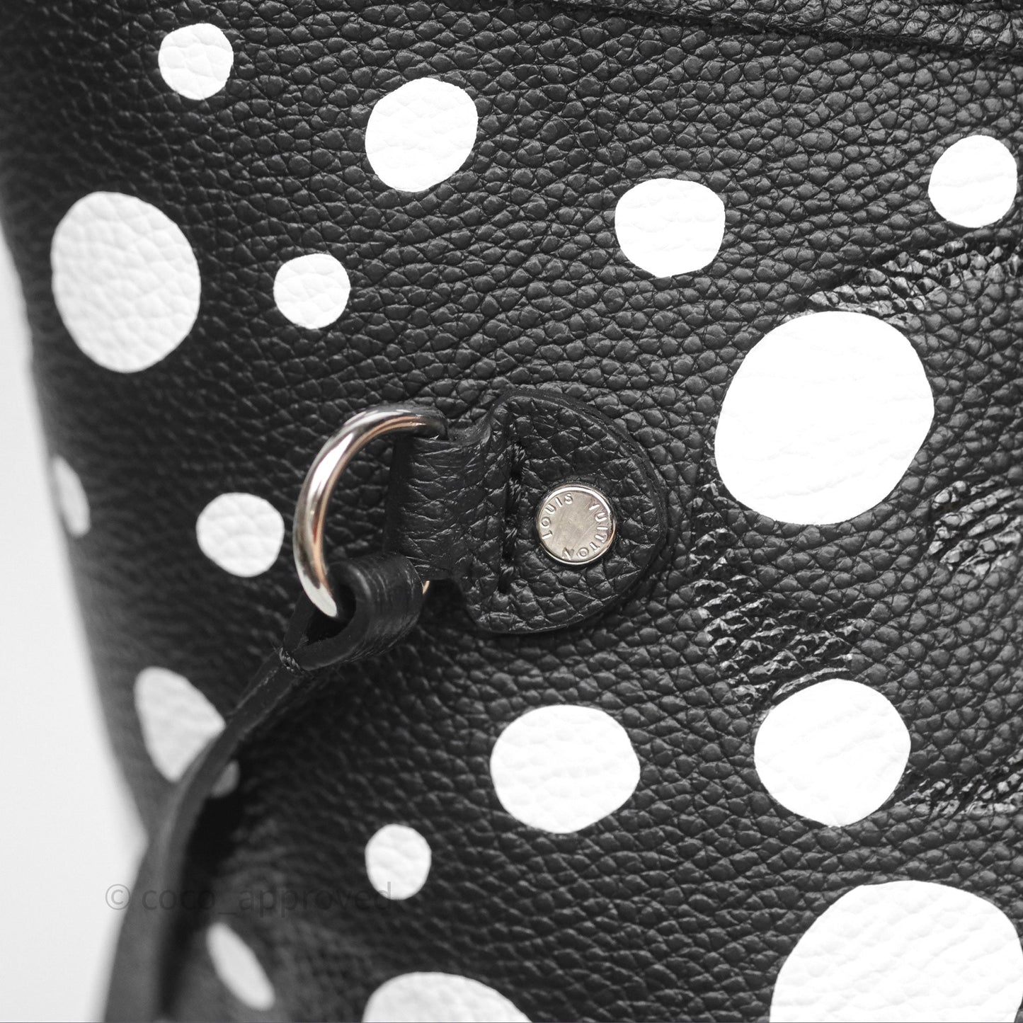 Louis Vuitton x Yayoi Kusama Neverfull MM Black/White