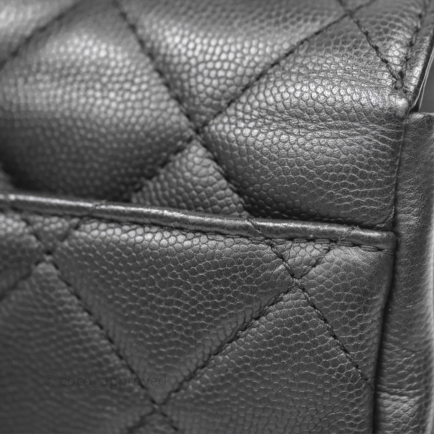Chanel Quilted Small Business Affinity Flap Black Caviar Gold Hardware