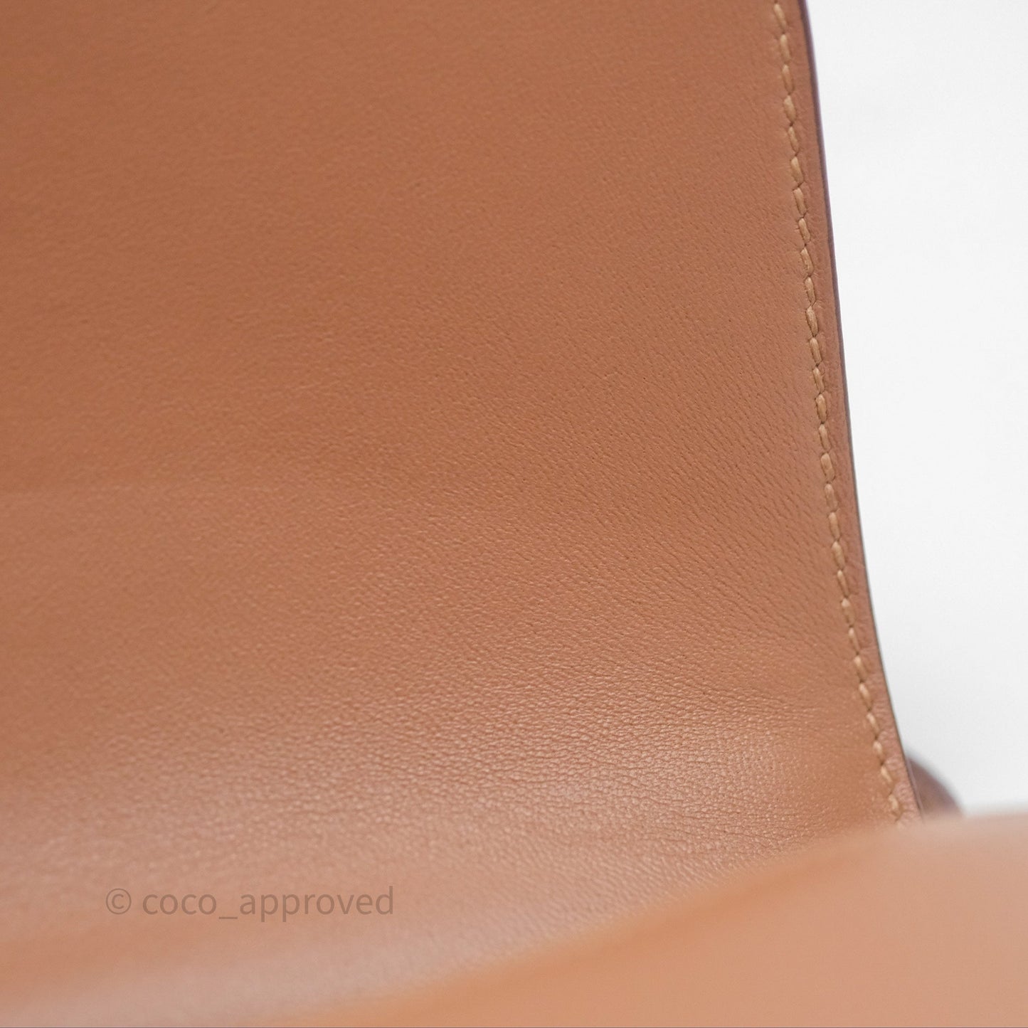 Hermès Constance Mini Quebracho Chevre Gold Hardware