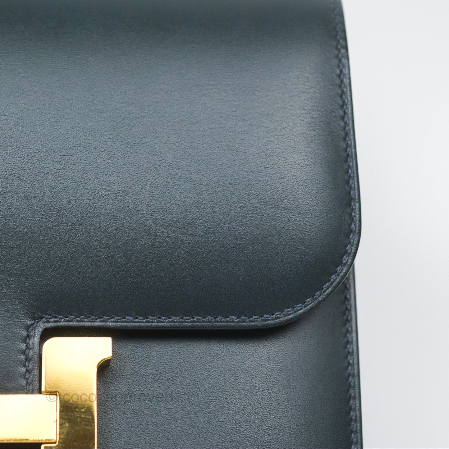Hermès Constance Mini 18cm Veau Rousseau Veau Monsieur Gold Hardware